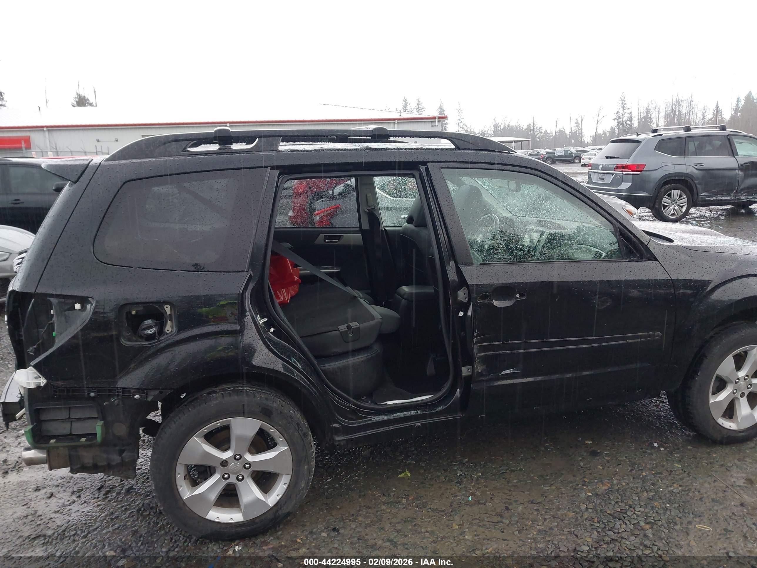 2010 Subaru Forester 2.5xt Limited Black vin: JF2SH6FC4AH791935