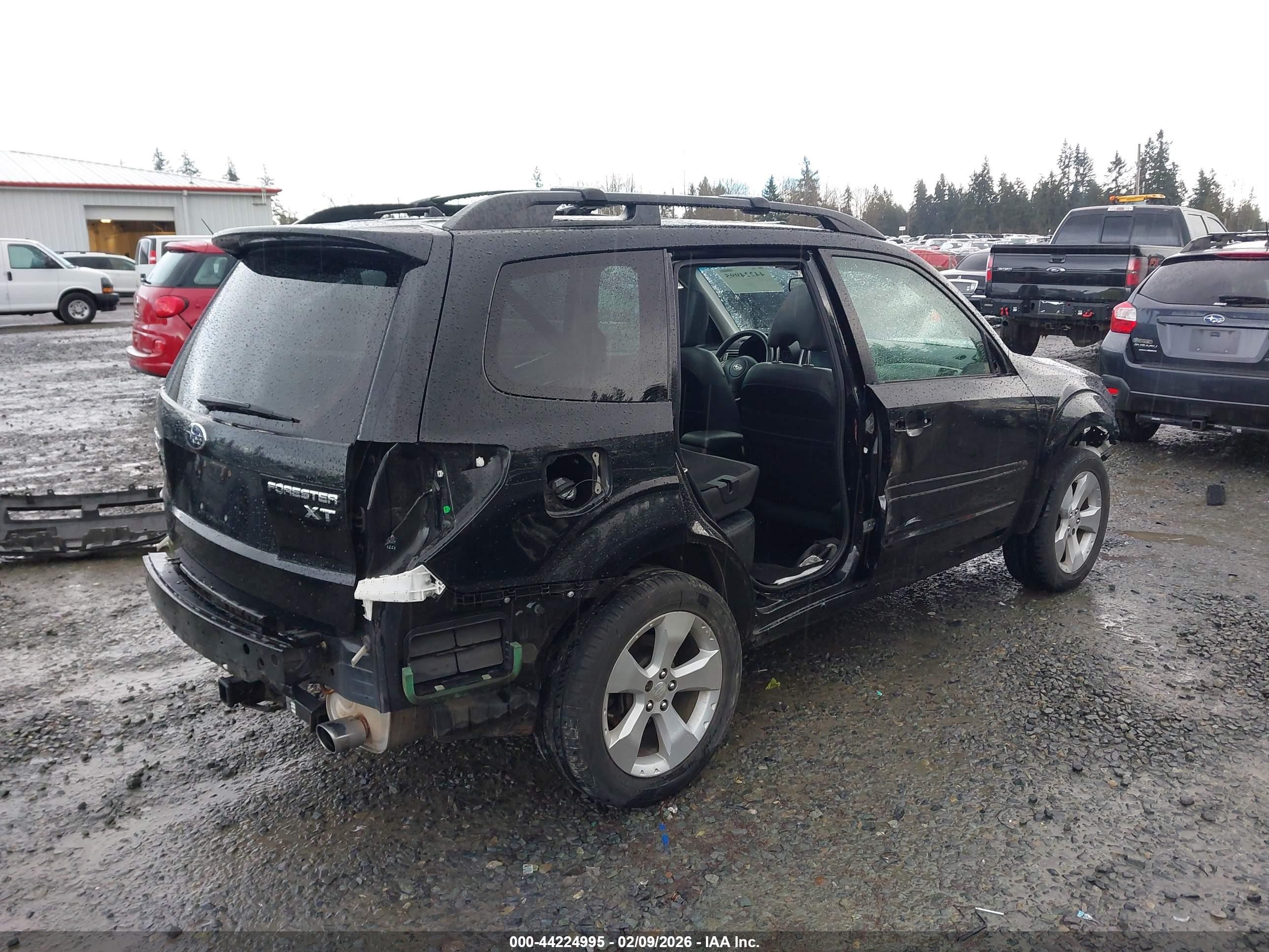 2010 Subaru Forester 2.5xt Limited Black vin: JF2SH6FC4AH791935