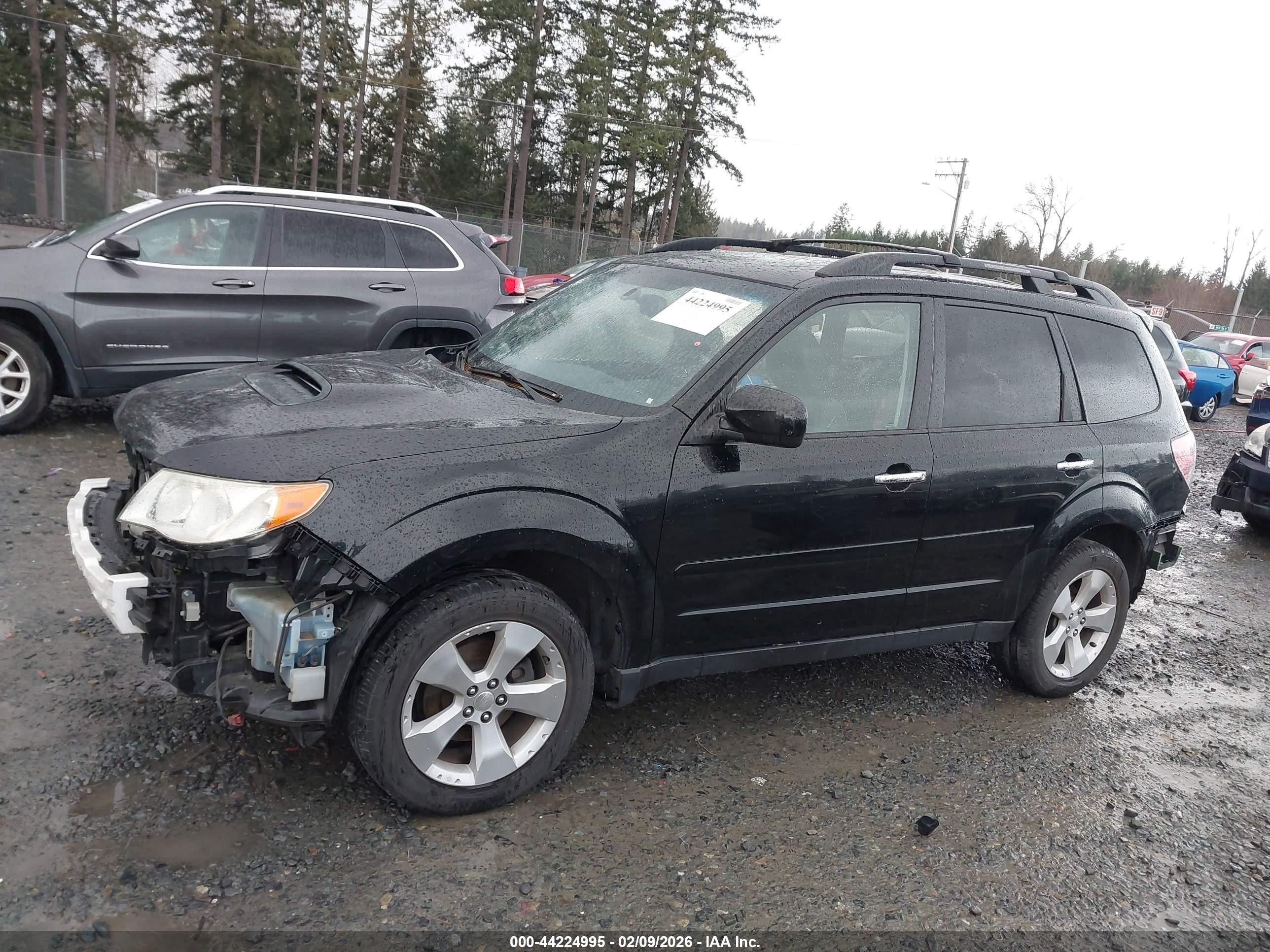 2010 Subaru Forester 2.5xt Limited Black vin: JF2SH6FC4AH791935