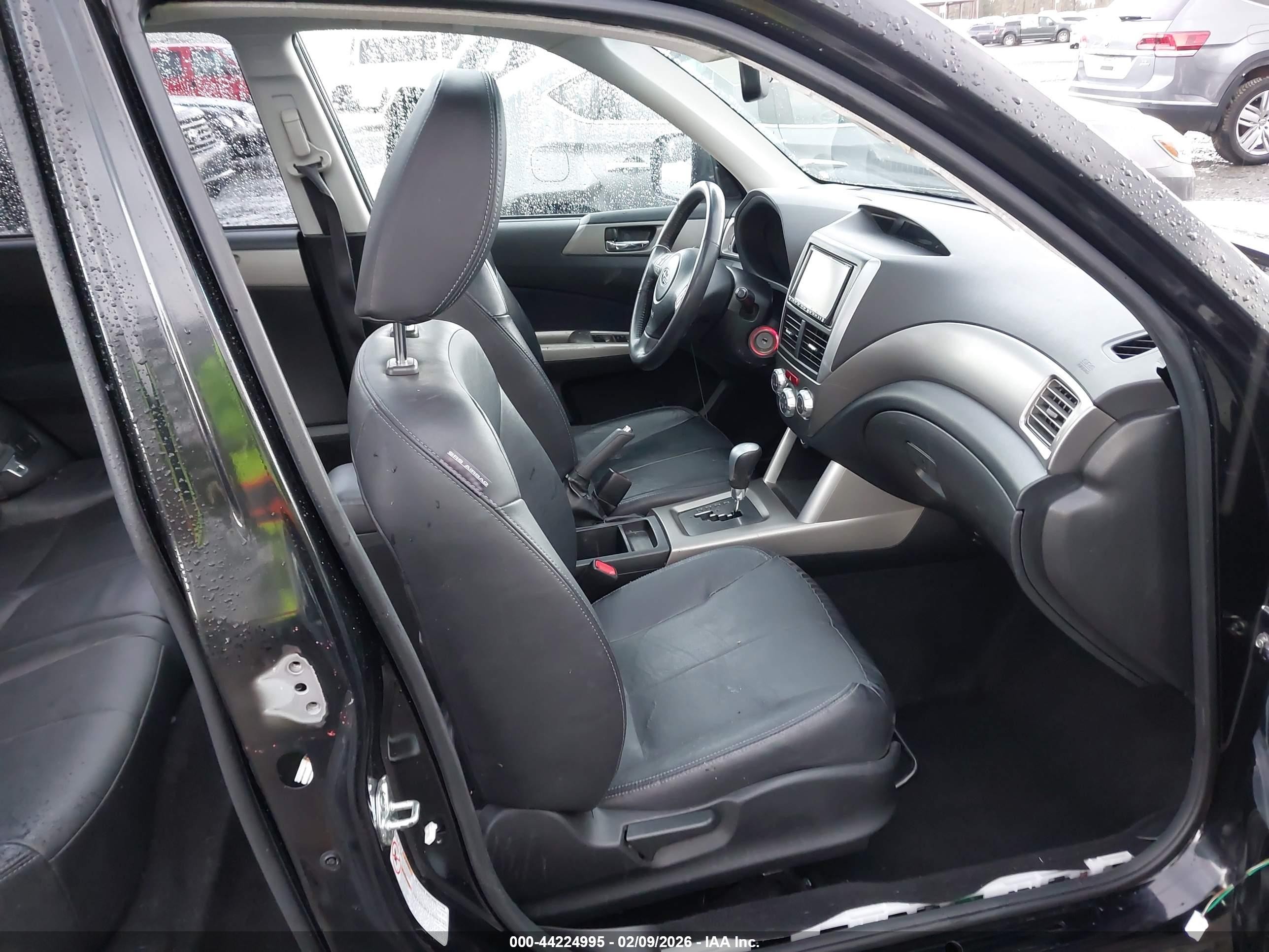 2010 Subaru Forester 2.5xt Limited Black vin: JF2SH6FC4AH791935