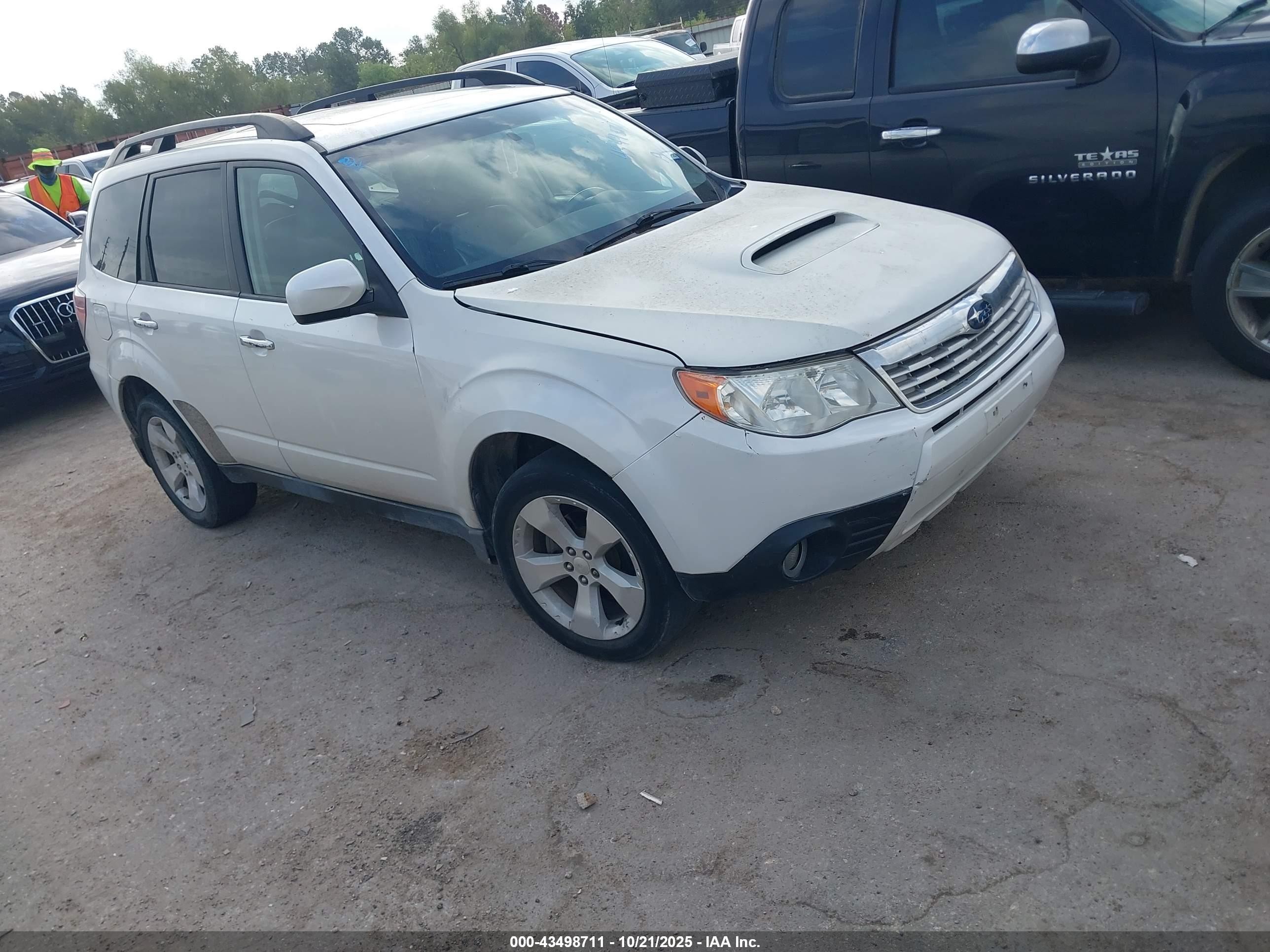 2010 Subaru Forester 2.5xt Limited White vin: JF2SH6FC5AH730013