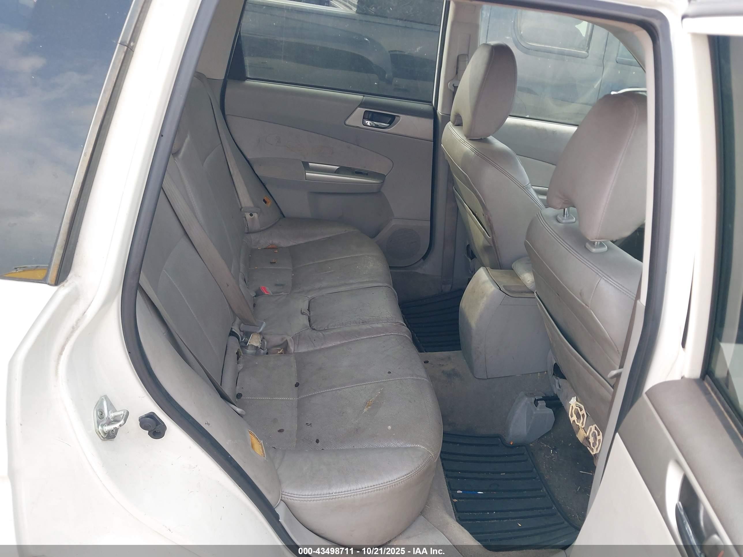 2010 Subaru Forester 2.5xt Limited White vin: JF2SH6FC5AH730013