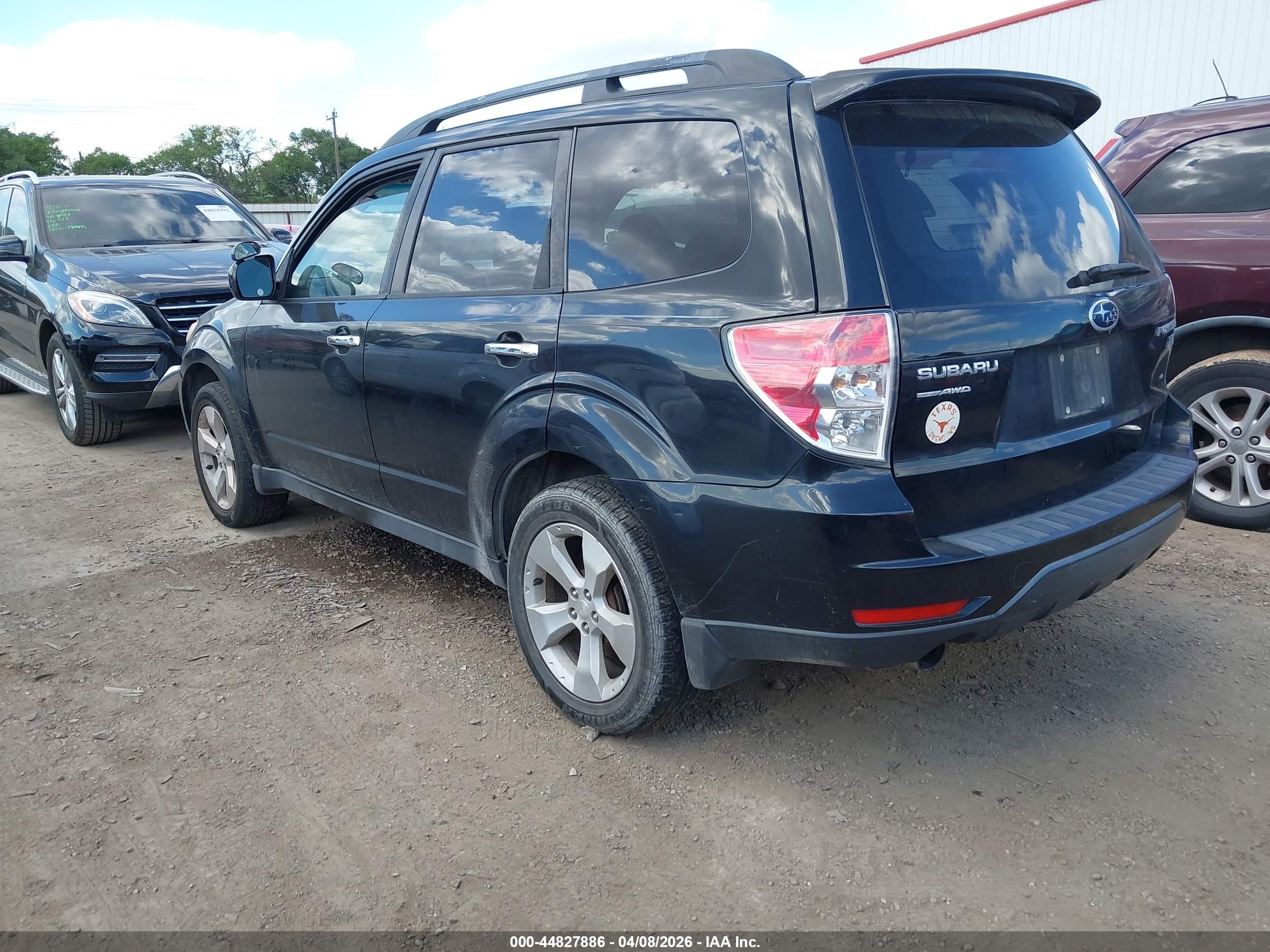 2010 Subaru Forester 2.5xt Limited Black vin: JF2SH6FC5AH795749