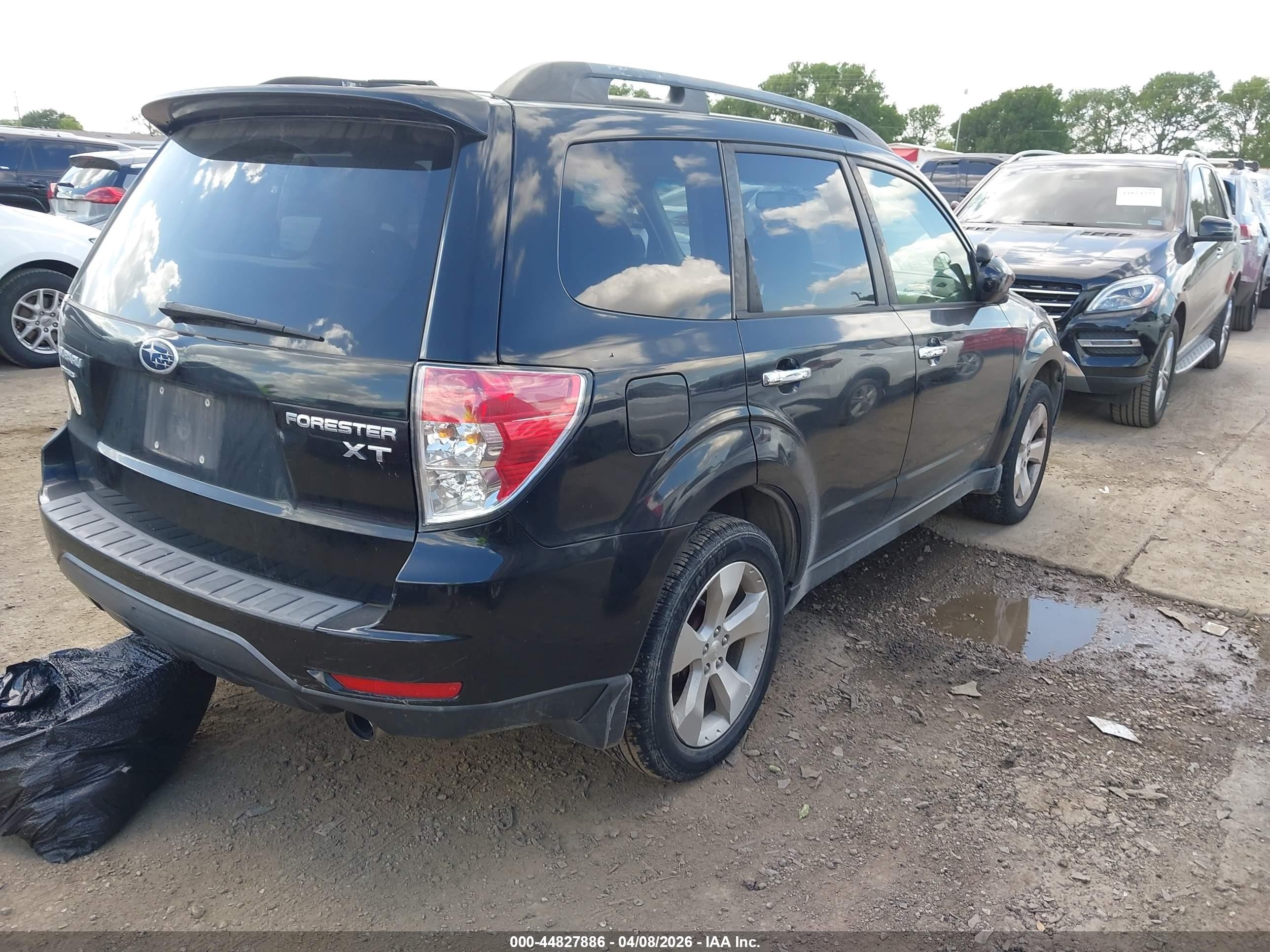 2010 Subaru Forester 2.5xt Limited Black vin: JF2SH6FC5AH795749