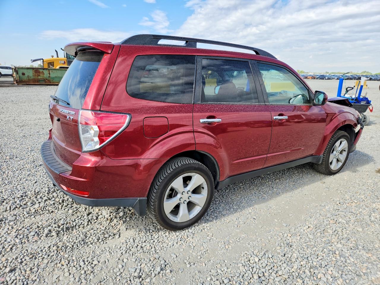 2010 Subaru Forester 2.5xt Limited Burgundy vin: JF2SH6FC5AH797601