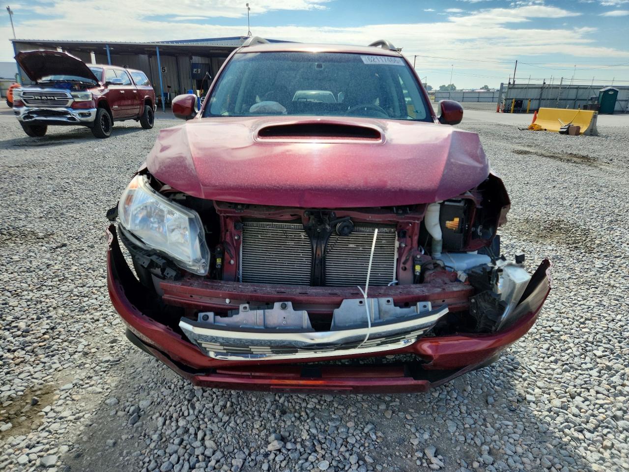 2010 Subaru Forester 2.5xt Limited Burgundy vin: JF2SH6FC5AH797601