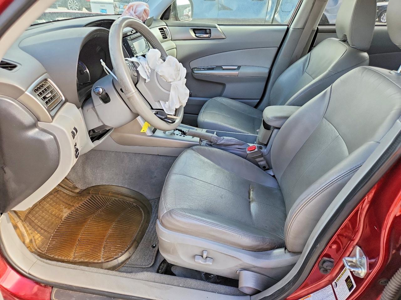 2010 Subaru Forester 2.5xt Limited Burgundy vin: JF2SH6FC5AH797601