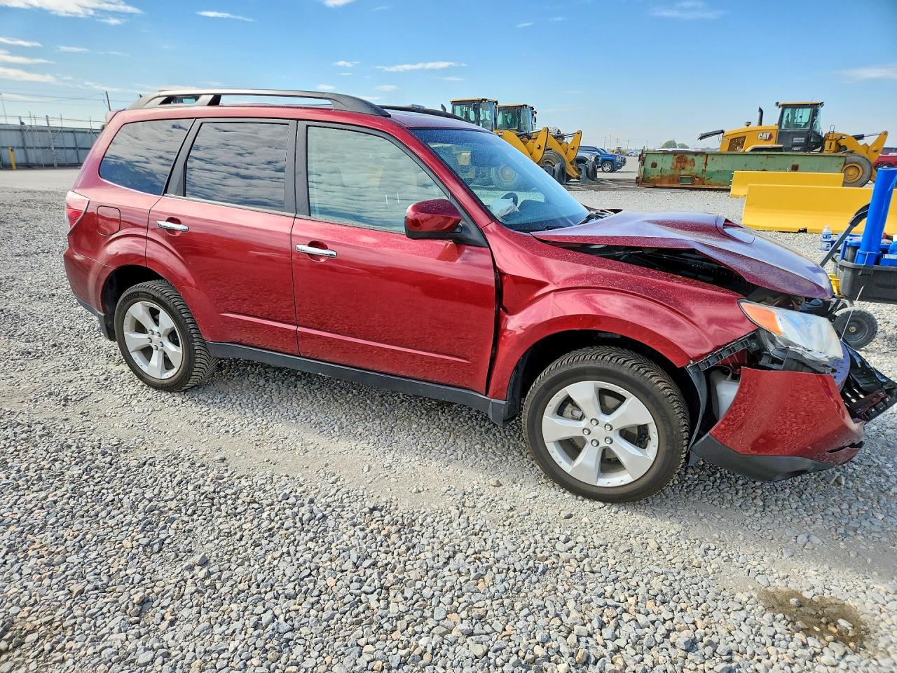 2010 Subaru Forester 2.5xt Limited Burgundy vin: JF2SH6FC5AH797601