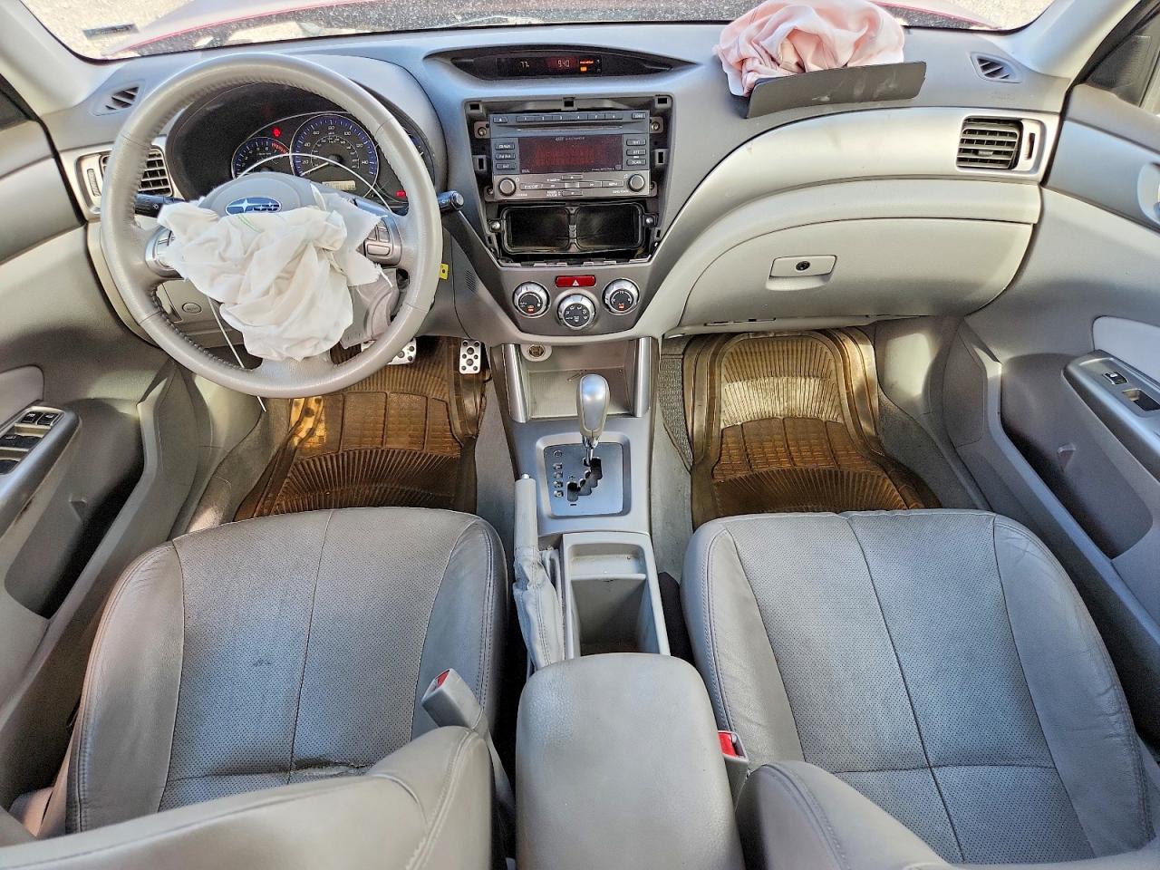 2010 Subaru Forester 2.5xt Limited Burgundy vin: JF2SH6FC5AH797601