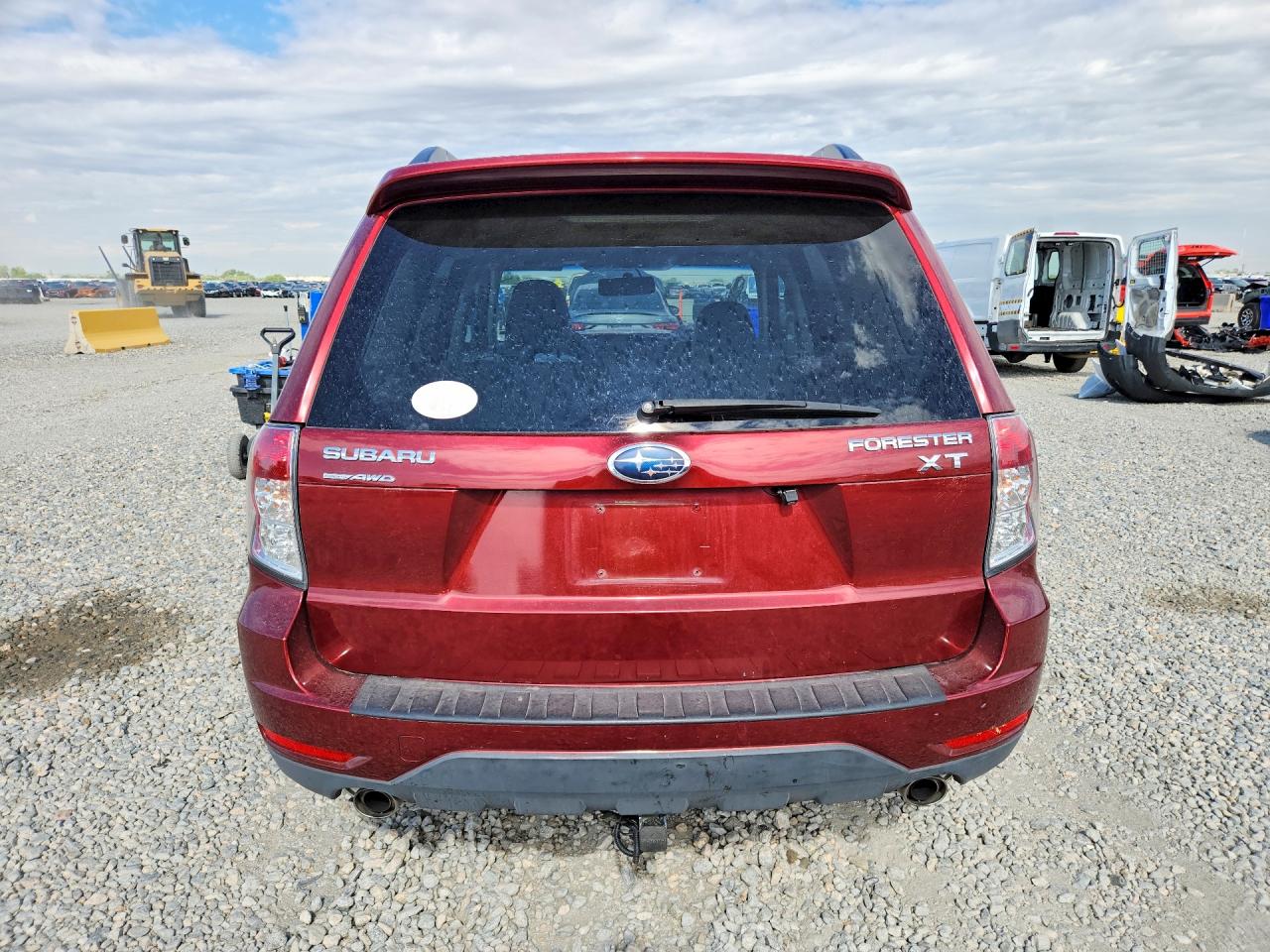 2010 Subaru Forester 2.5xt Limited Burgundy vin: JF2SH6FC5AH797601