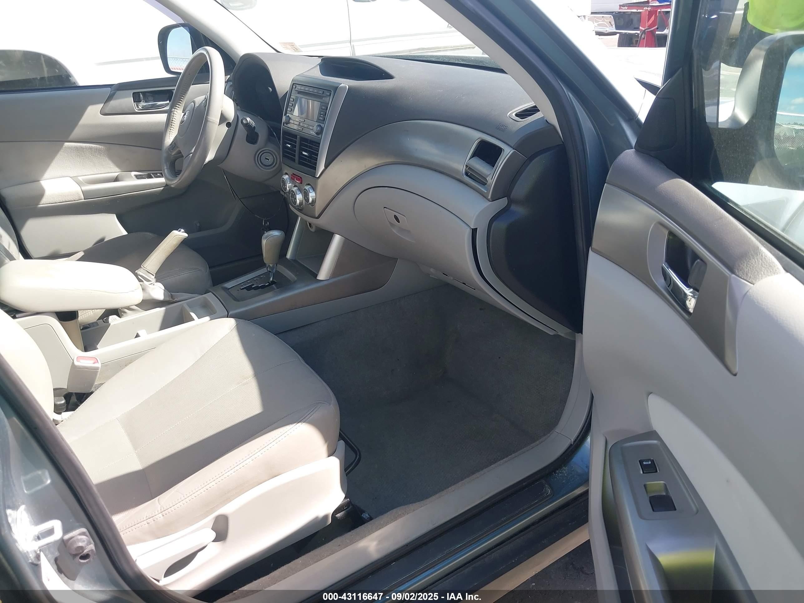 2010 Subaru Forester 2.5xt Limited Teal vin: JF2SH6FC6AH705654