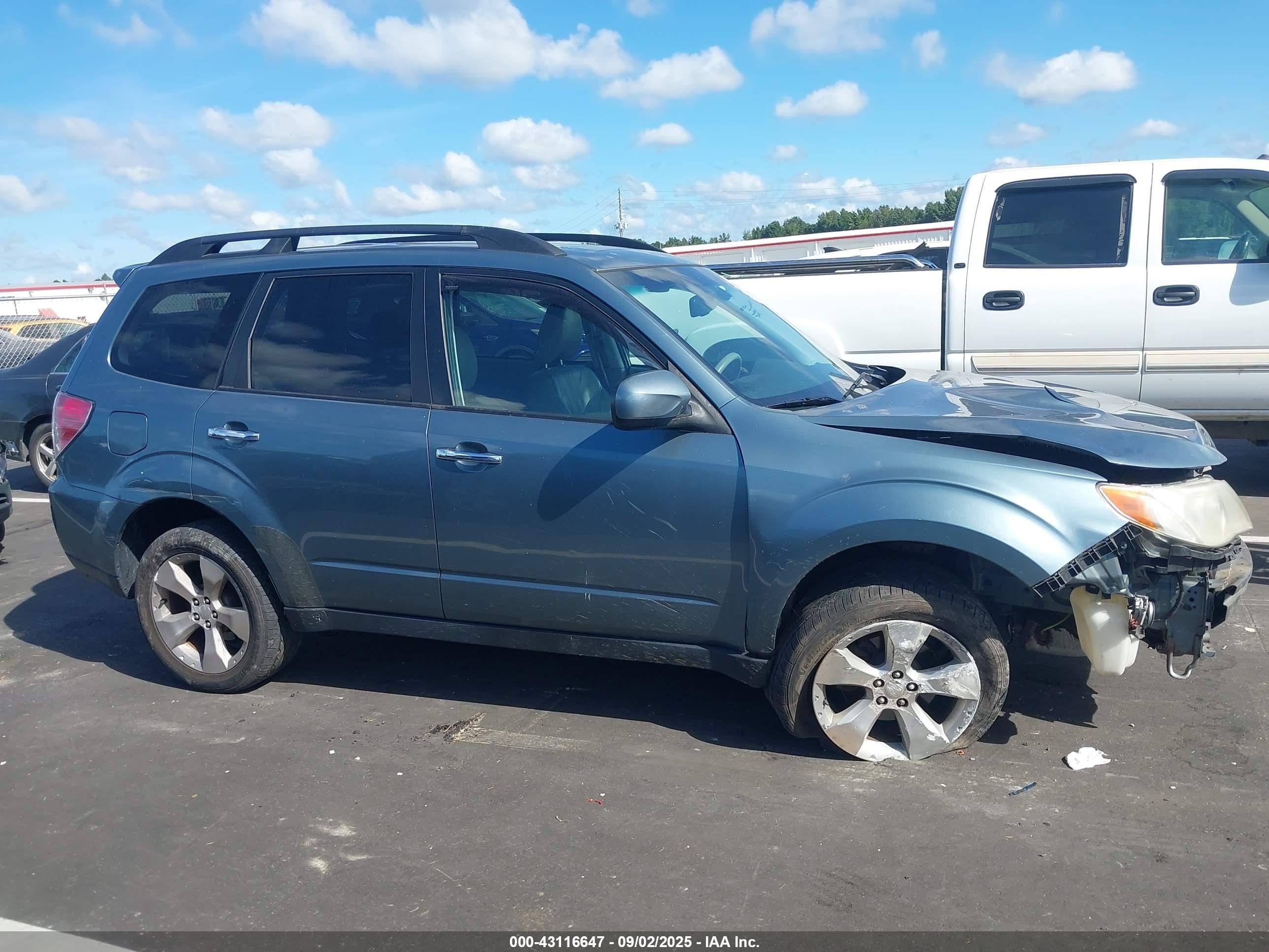 2010 Subaru Forester 2.5xt Limited Teal vin: JF2SH6FC6AH705654