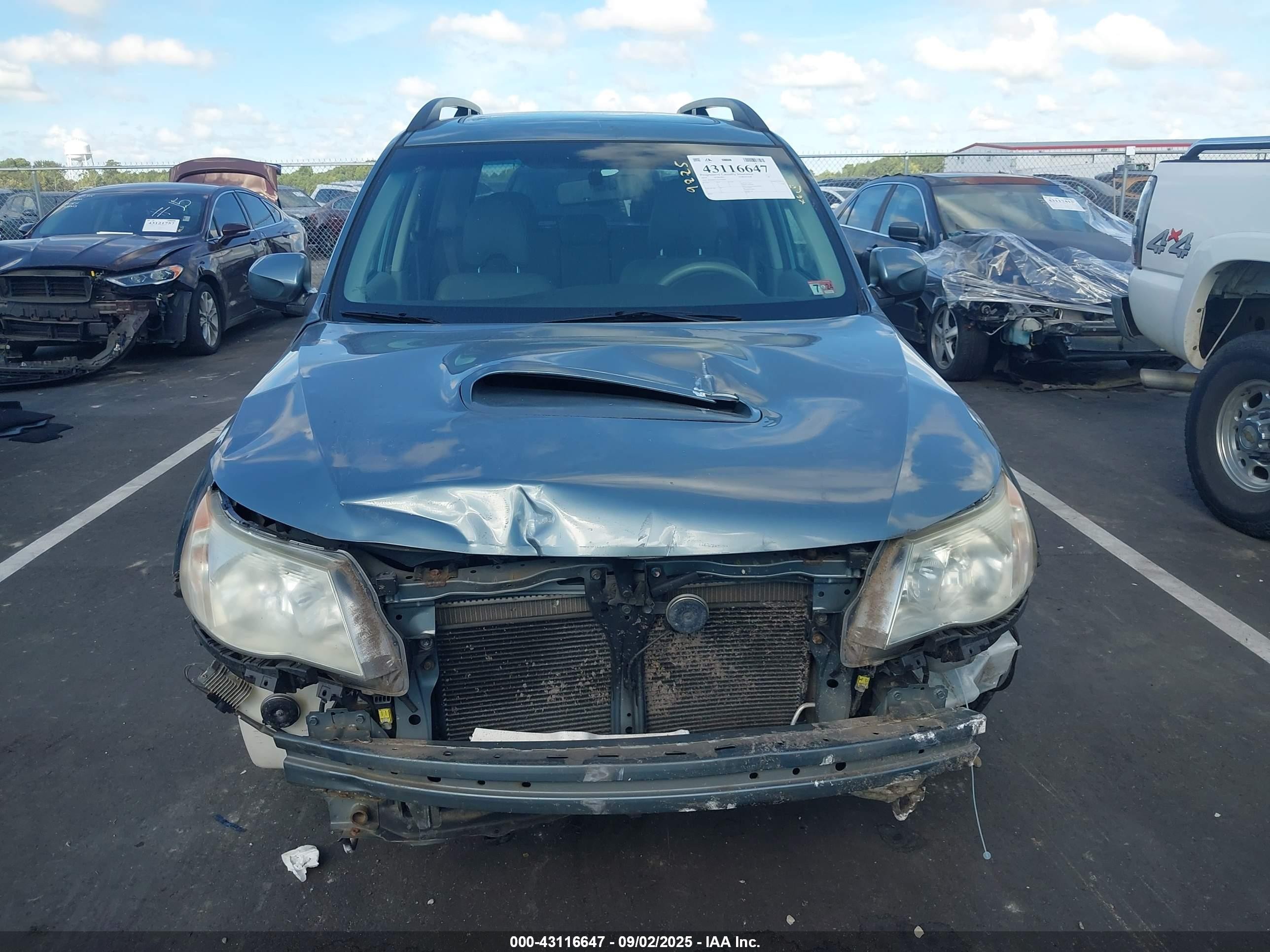 2010 Subaru Forester 2.5xt Limited Teal vin: JF2SH6FC6AH705654