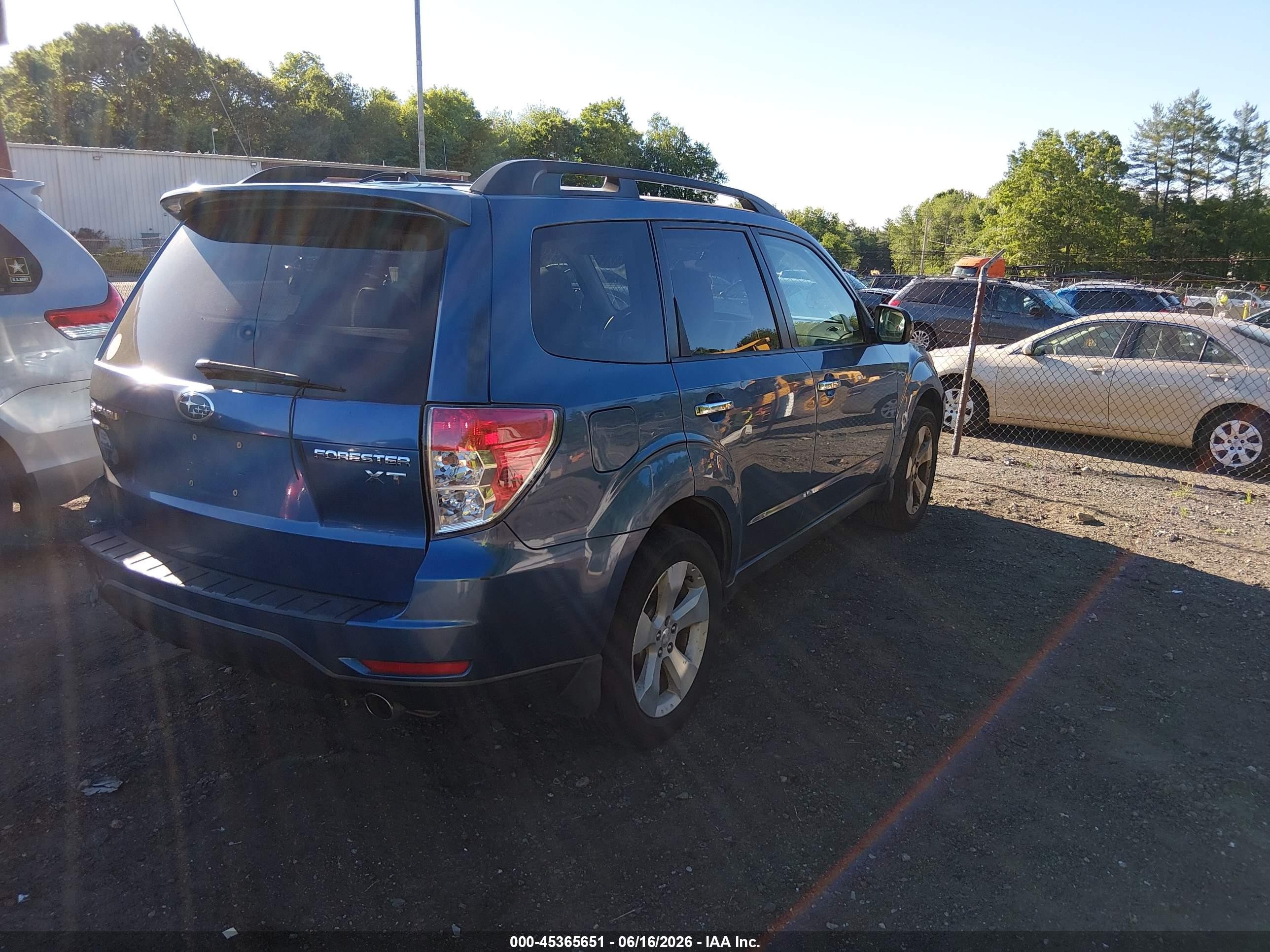 2010 Subaru Forester 2.5xt Limited Синий vin: JF2SH6FC6AH732224