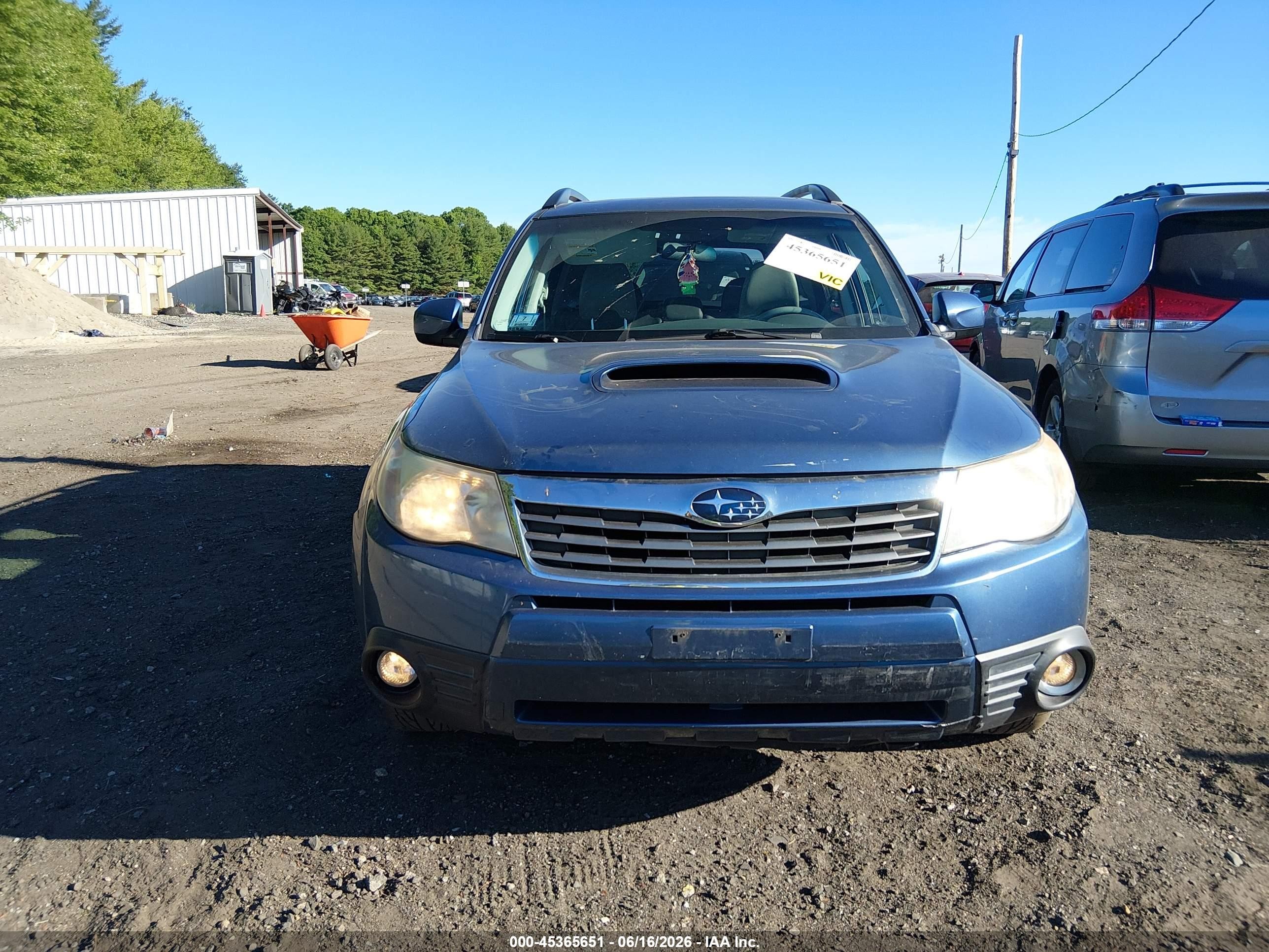2010 Subaru Forester 2.5xt Limited Синий vin: JF2SH6FC6AH732224