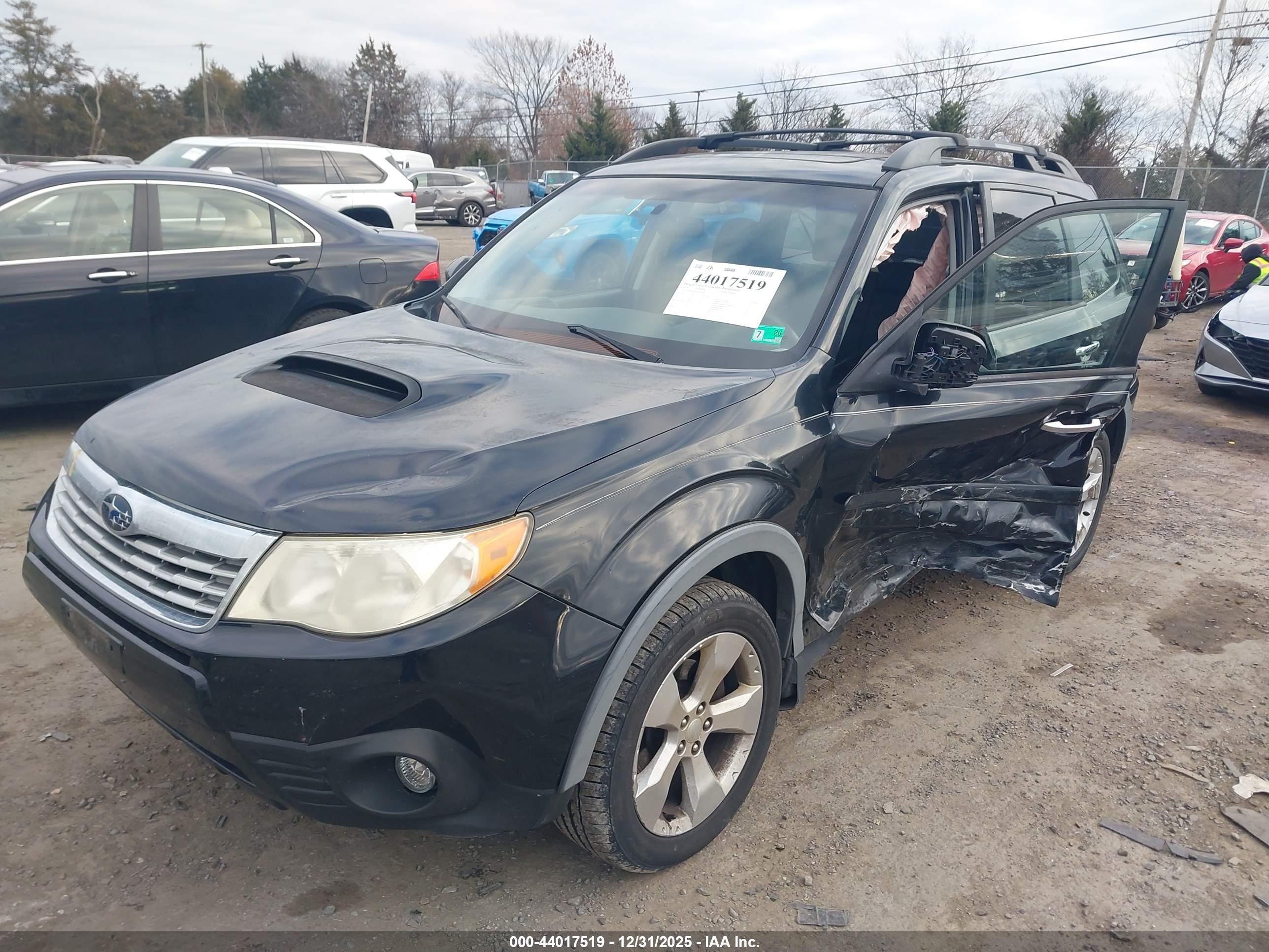 2010 Subaru Forester 2.5xt Limited Black vin: JF2SH6FC6AH900850