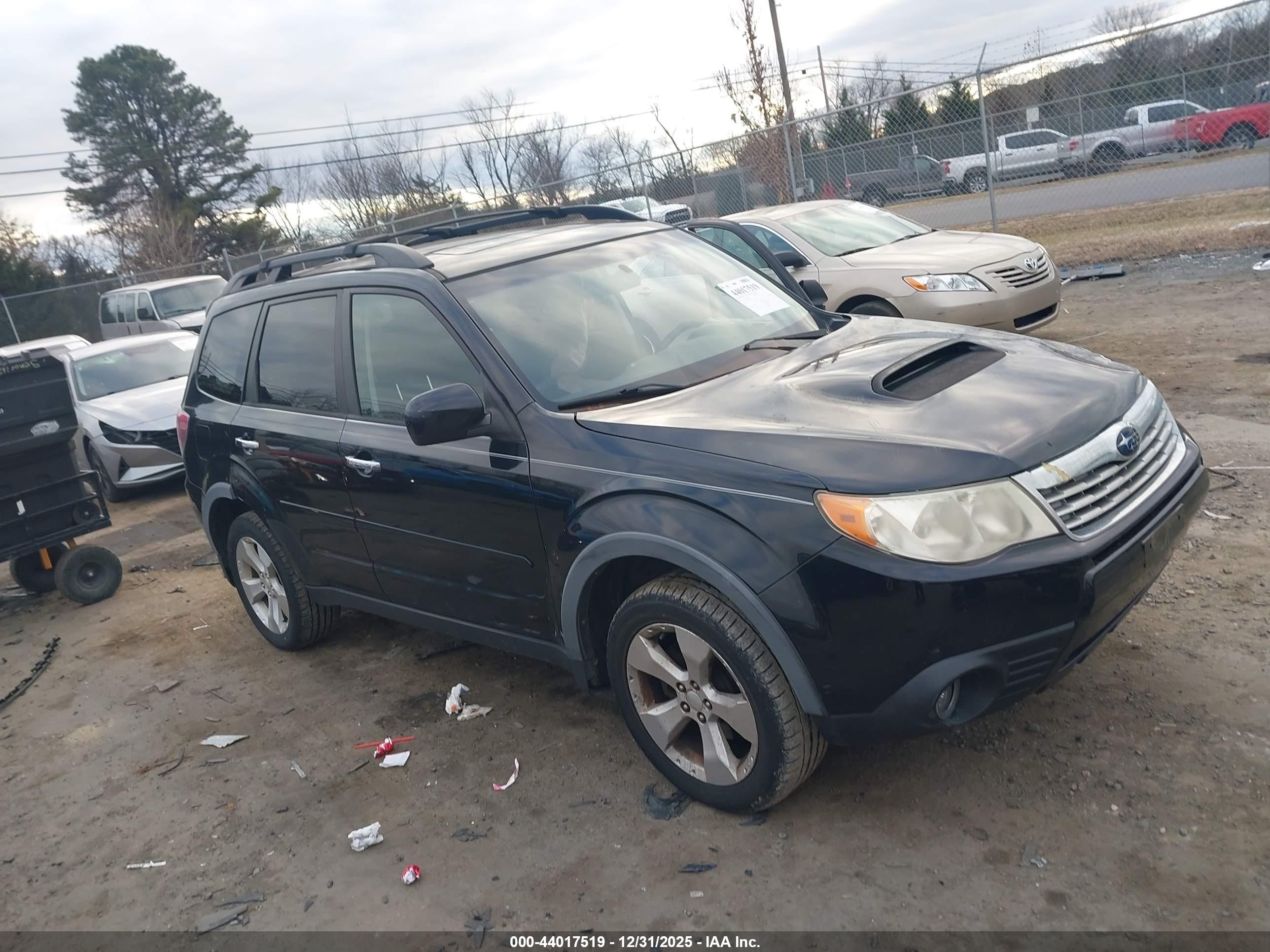 2010 Subaru Forester 2.5xt Limited Black vin: JF2SH6FC6AH900850