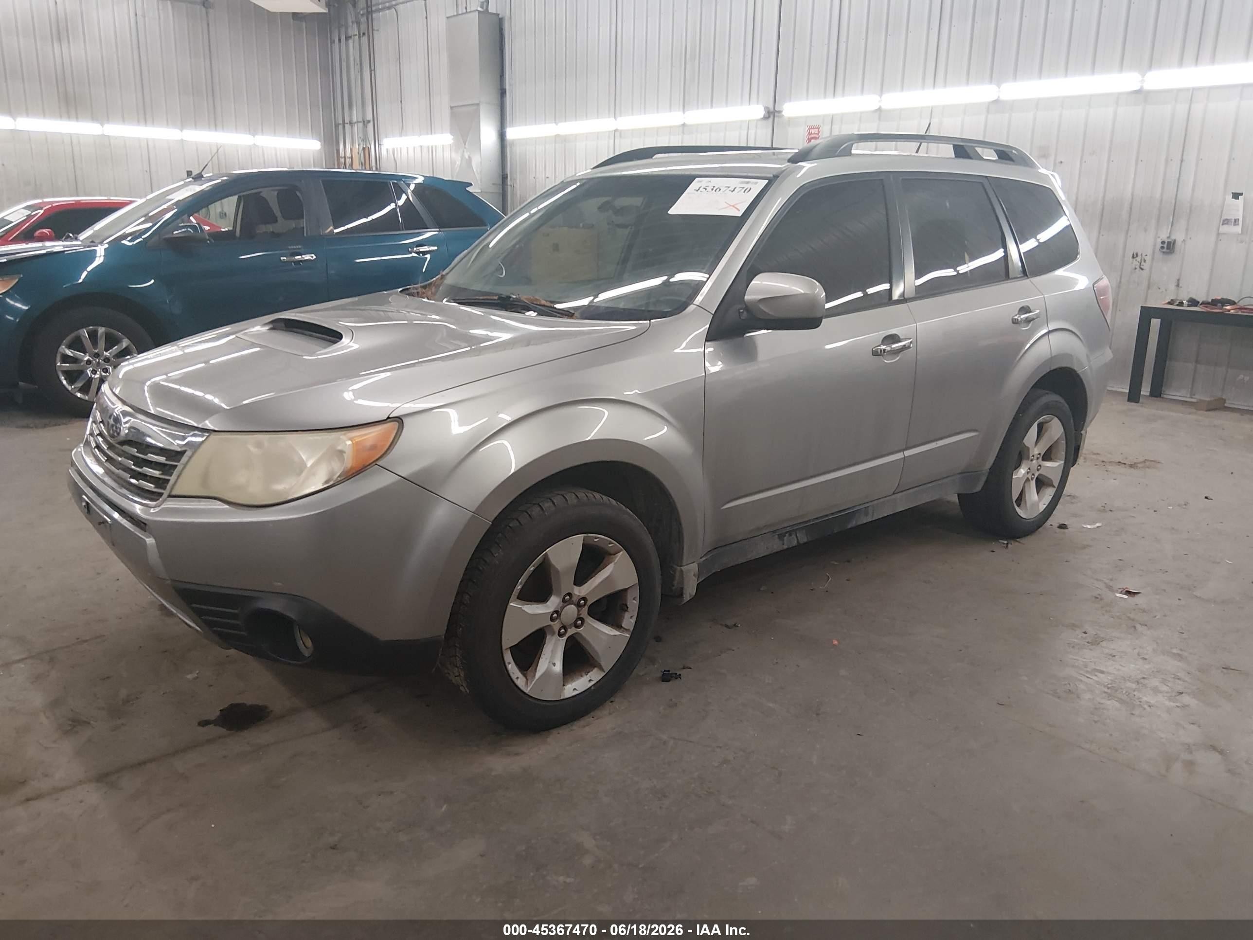 2010 Subaru Forester 2.5xt Limited Gray vin: JF2SH6FC7AH800434