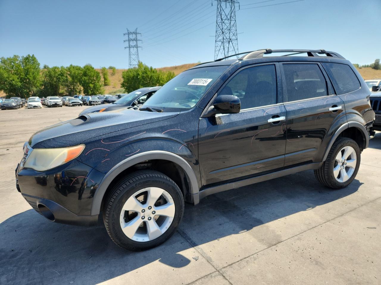 2010 Subaru Forester 2.5xt Limited Black vin: JF2SH6FC7AH913610