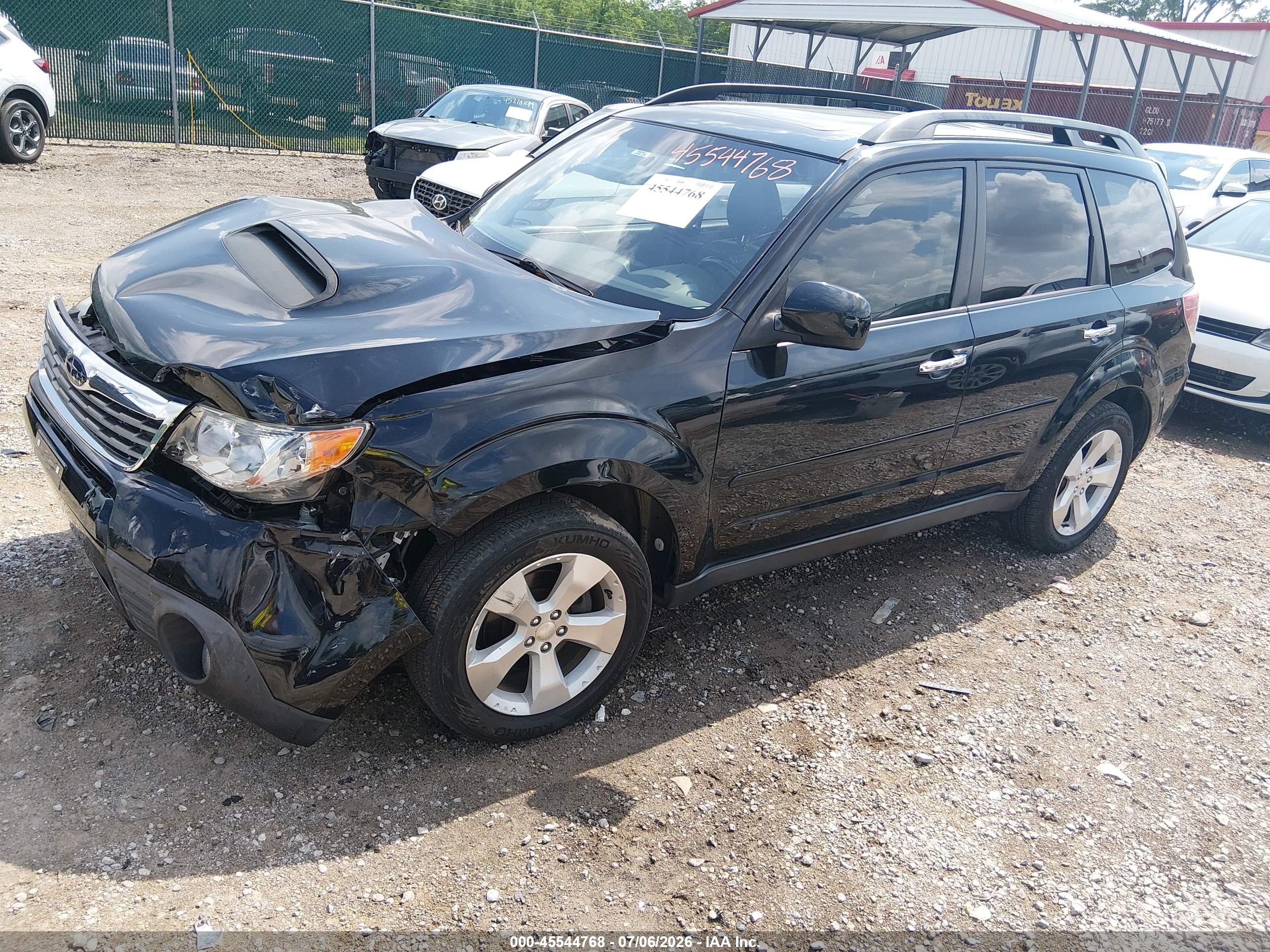 2010 Subaru Forester 2.5xt Limited Black vin: JF2SH6FC8AH728045
