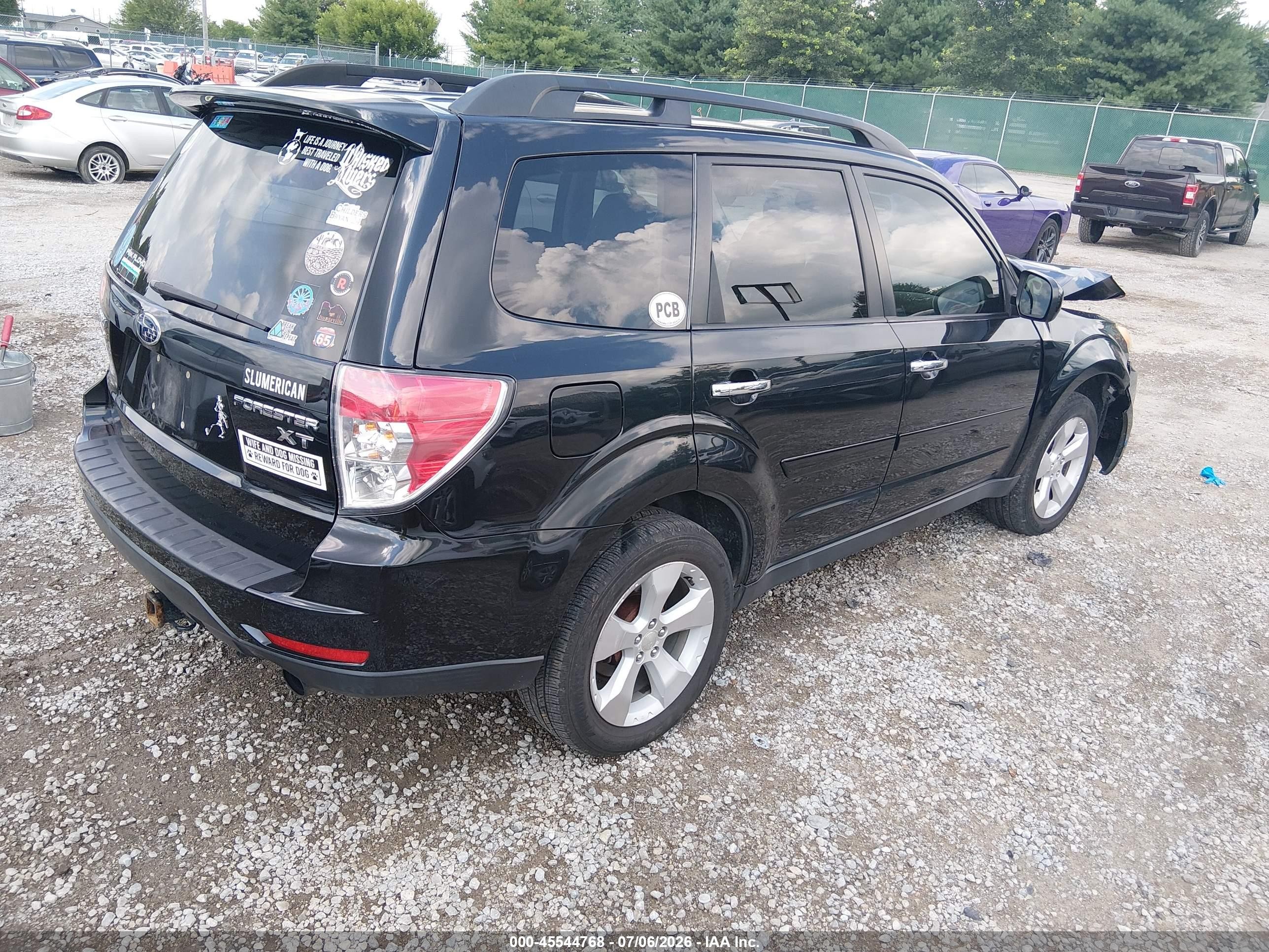 2010 Subaru Forester 2.5xt Limited Black vin: JF2SH6FC8AH728045