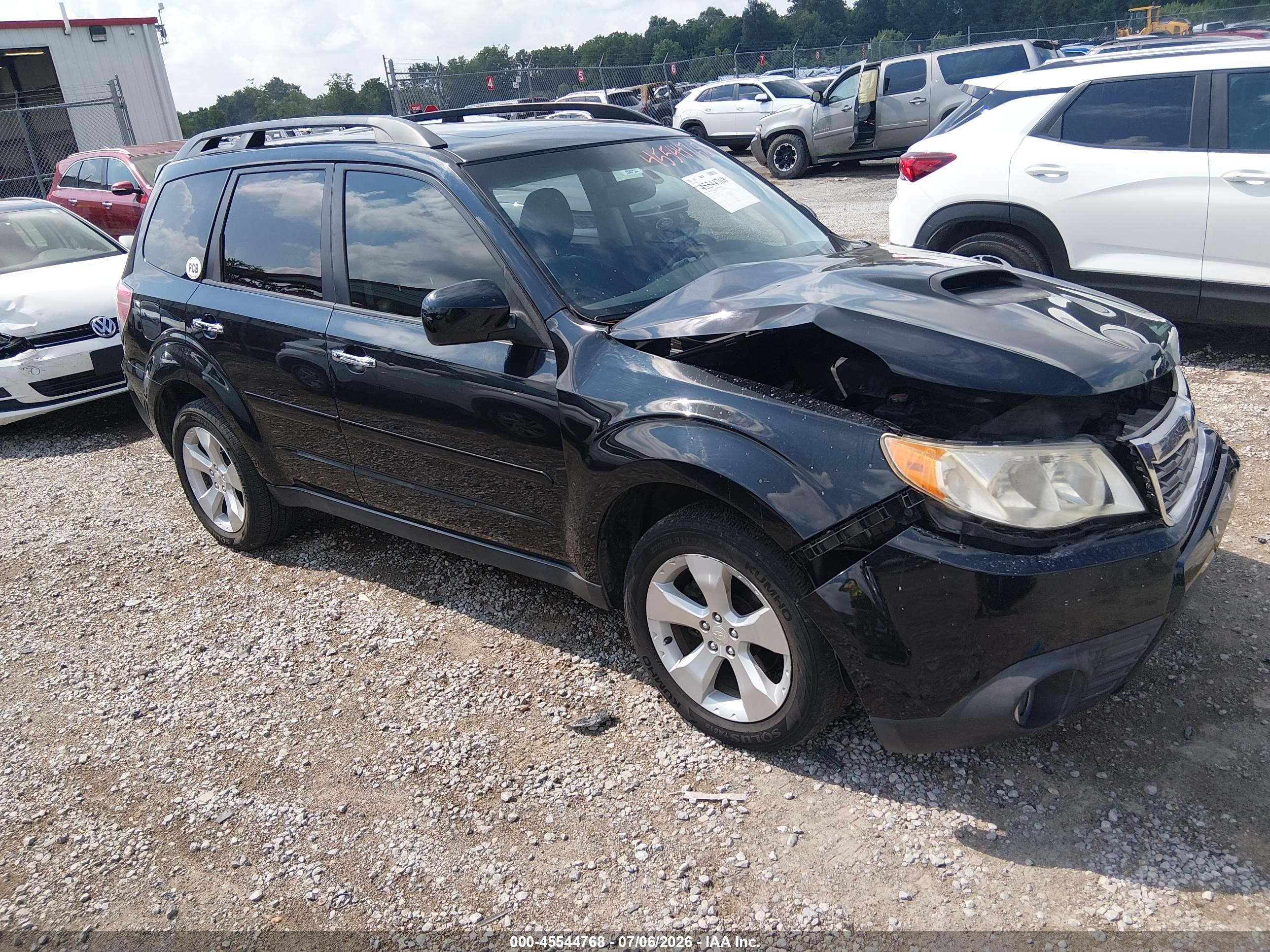 2010 Subaru Forester 2.5xt Limited Black vin: JF2SH6FC8AH728045