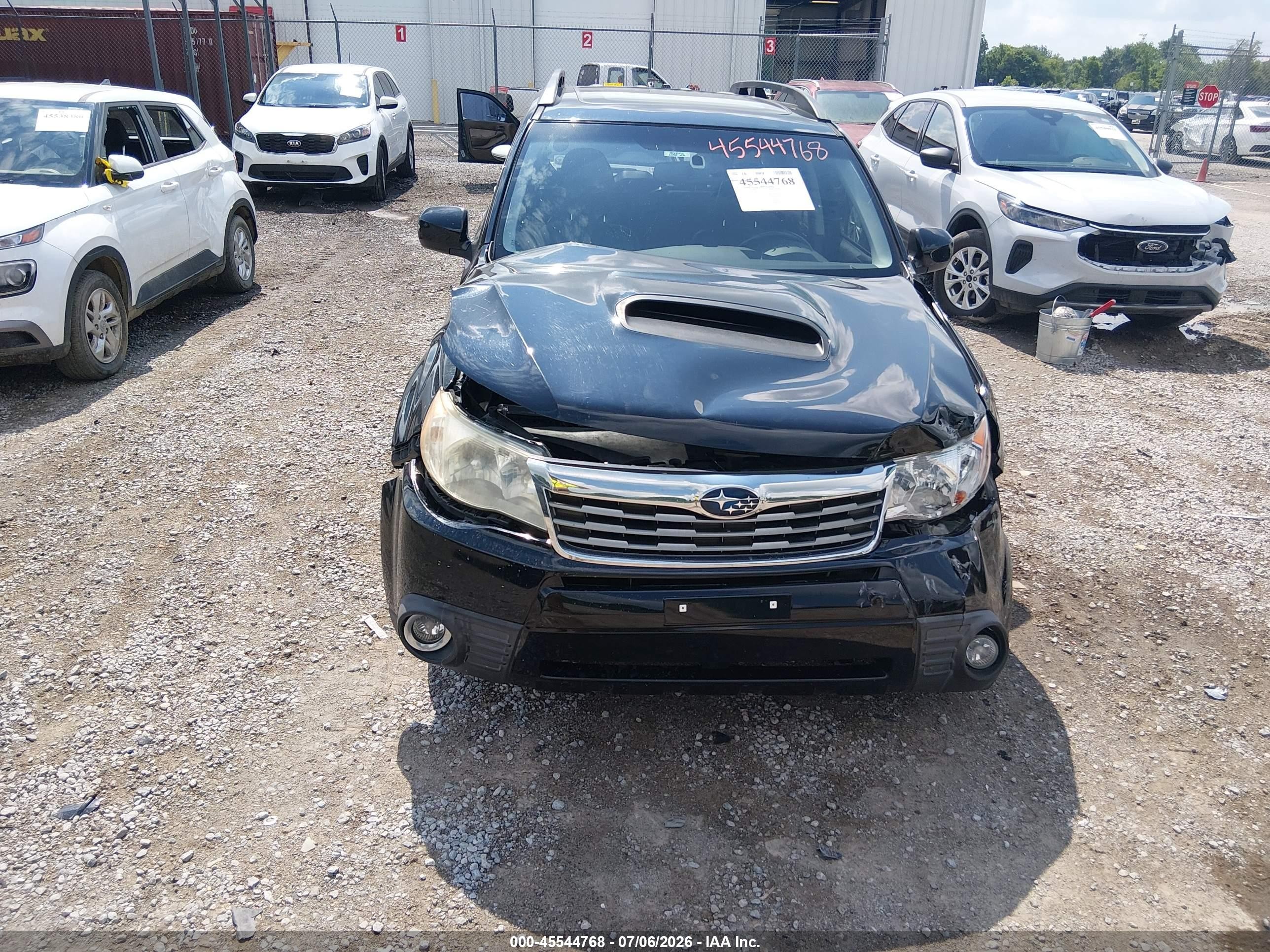 2010 Subaru Forester 2.5xt Limited Black vin: JF2SH6FC8AH728045