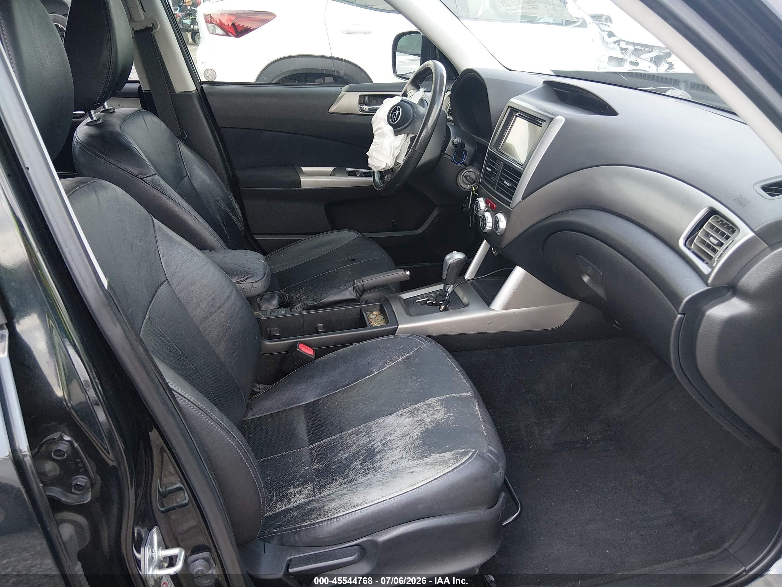 2010 Subaru Forester 2.5xt Limited Black vin: JF2SH6FC8AH728045