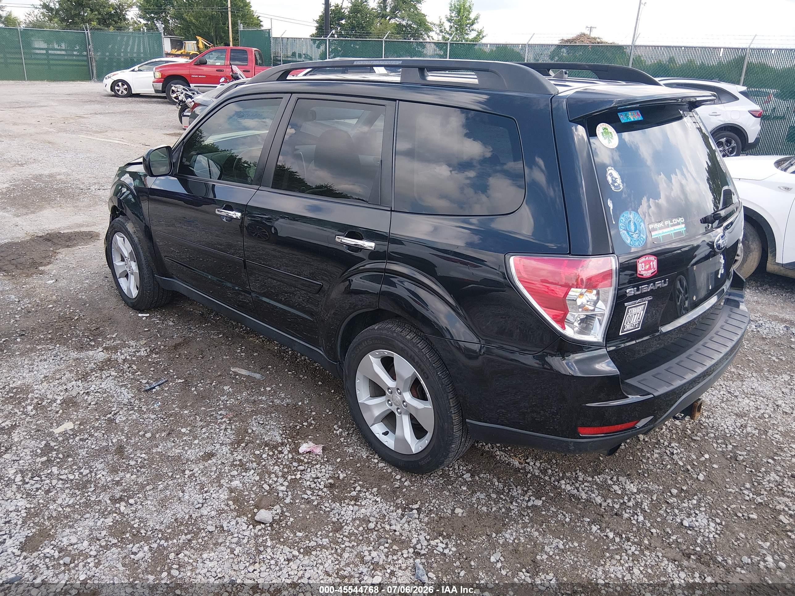 2010 Subaru Forester 2.5xt Limited Black vin: JF2SH6FC8AH728045