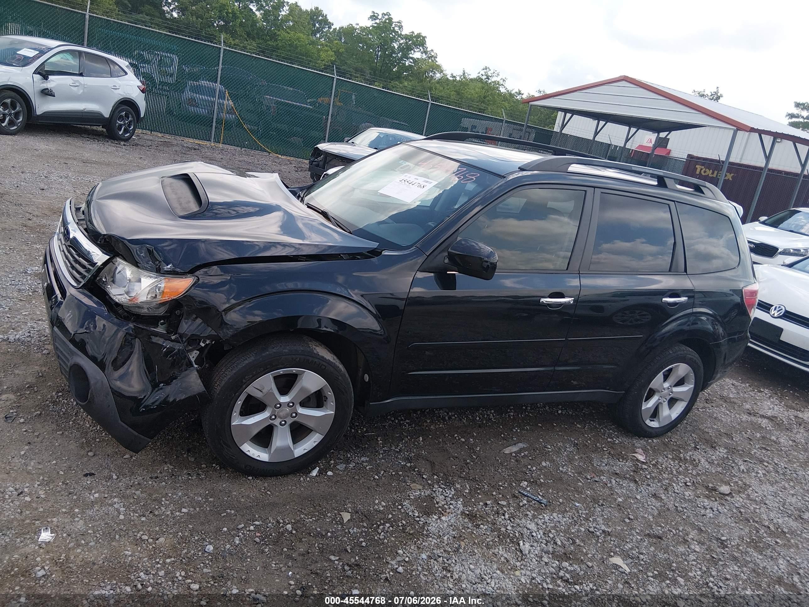 2010 Subaru Forester 2.5xt Limited Black vin: JF2SH6FC8AH728045