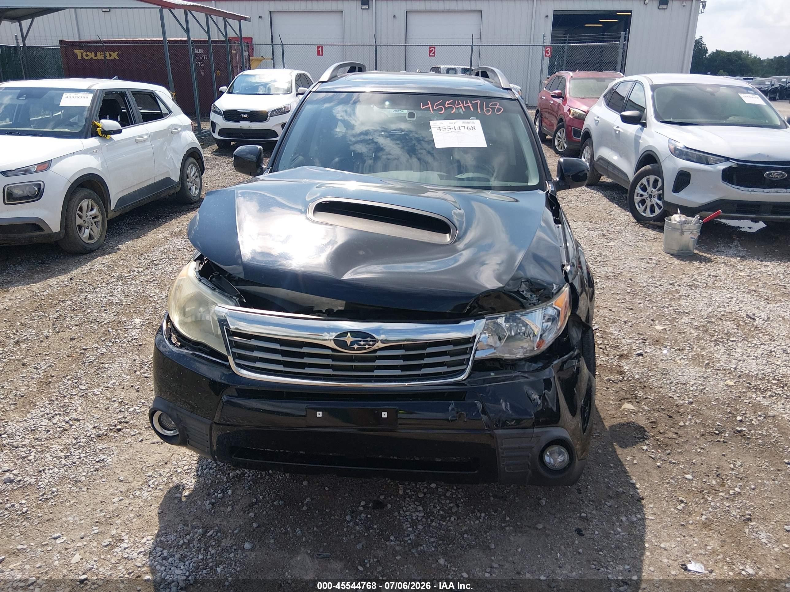 2010 Subaru Forester 2.5xt Limited Black vin: JF2SH6FC8AH728045