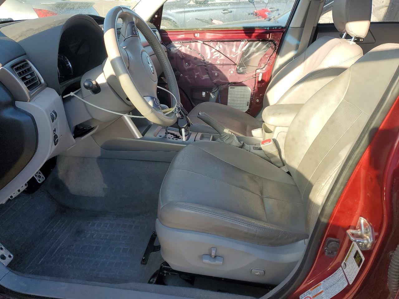 2010 Subaru Forester 2.5xt Limited Red vin: JF2SH6FC8AH772238