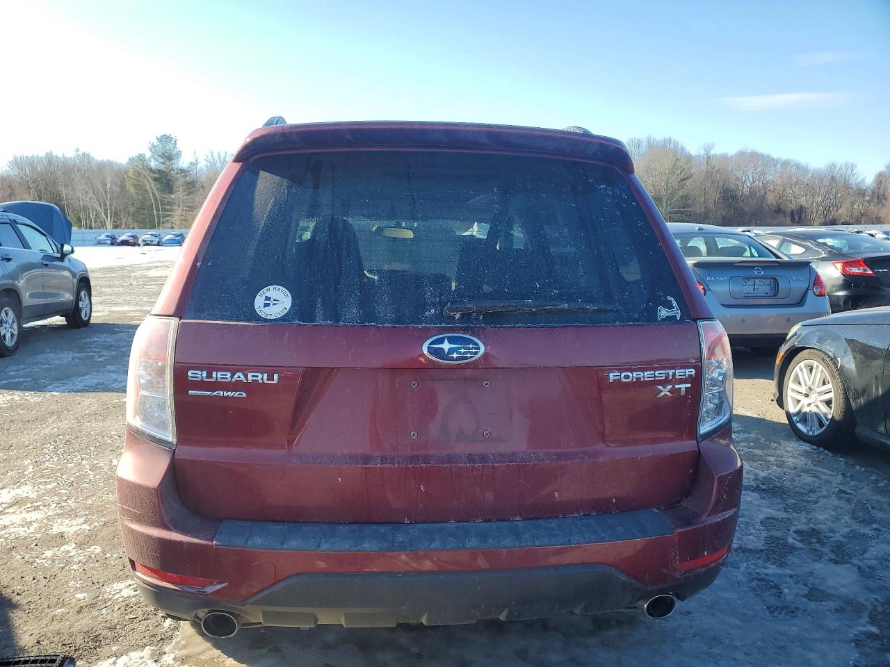 2010 Subaru Forester 2.5xt Limited Red vin: JF2SH6FC8AH772238