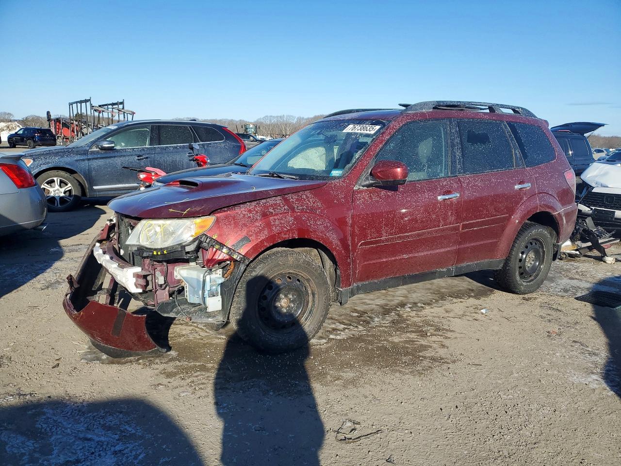 2010 Subaru Forester 2.5xt Limited Red vin: JF2SH6FC8AH772238