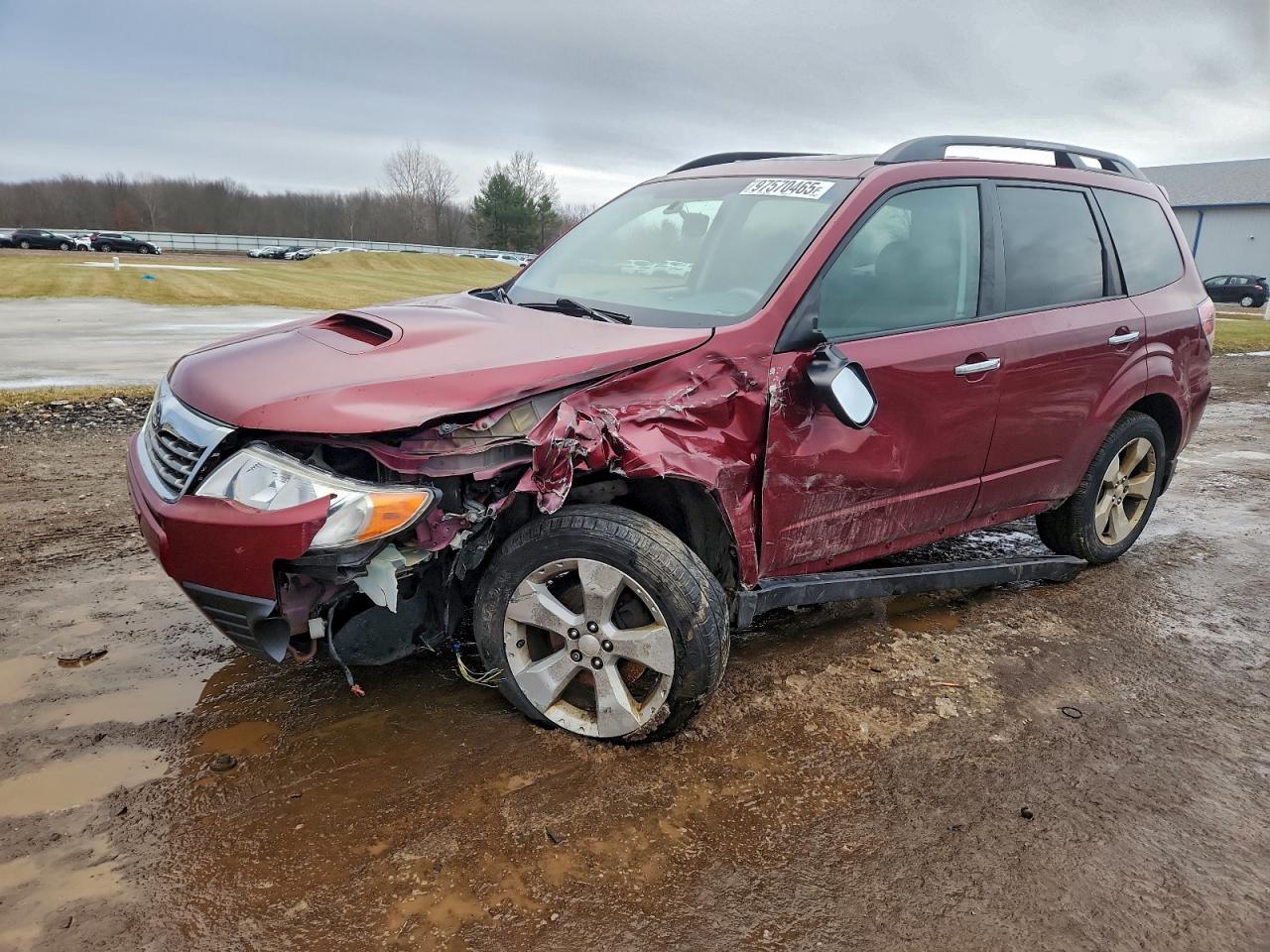 2010 Subaru Forester 2.5xt Limited Red vin: JF2SH6FC8AH802600