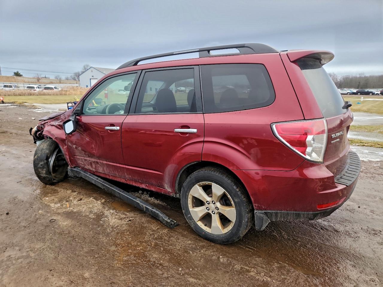 2010 Subaru Forester 2.5xt Limited Red vin: JF2SH6FC8AH802600