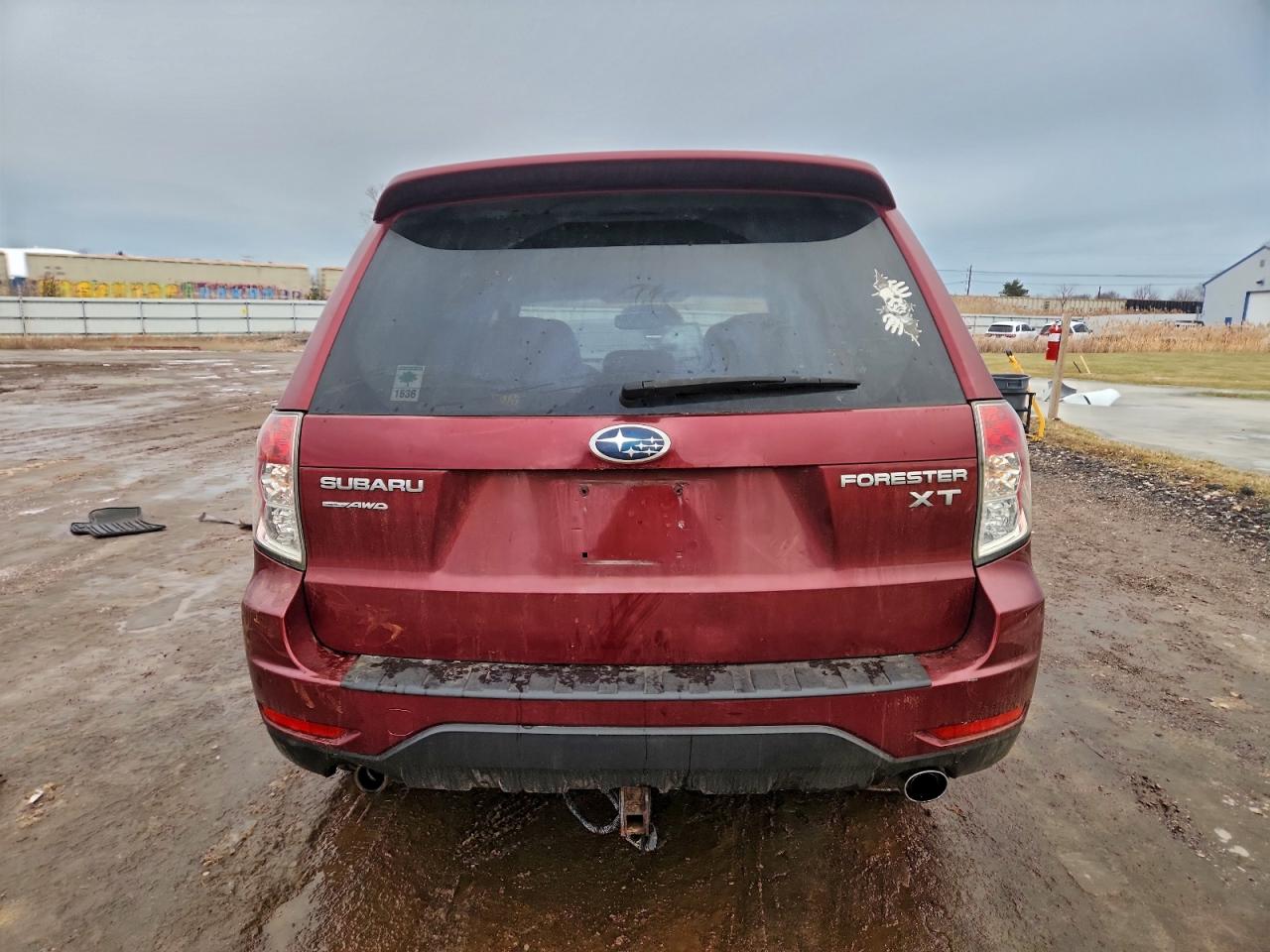 2010 Subaru Forester 2.5xt Limited Red vin: JF2SH6FC8AH802600