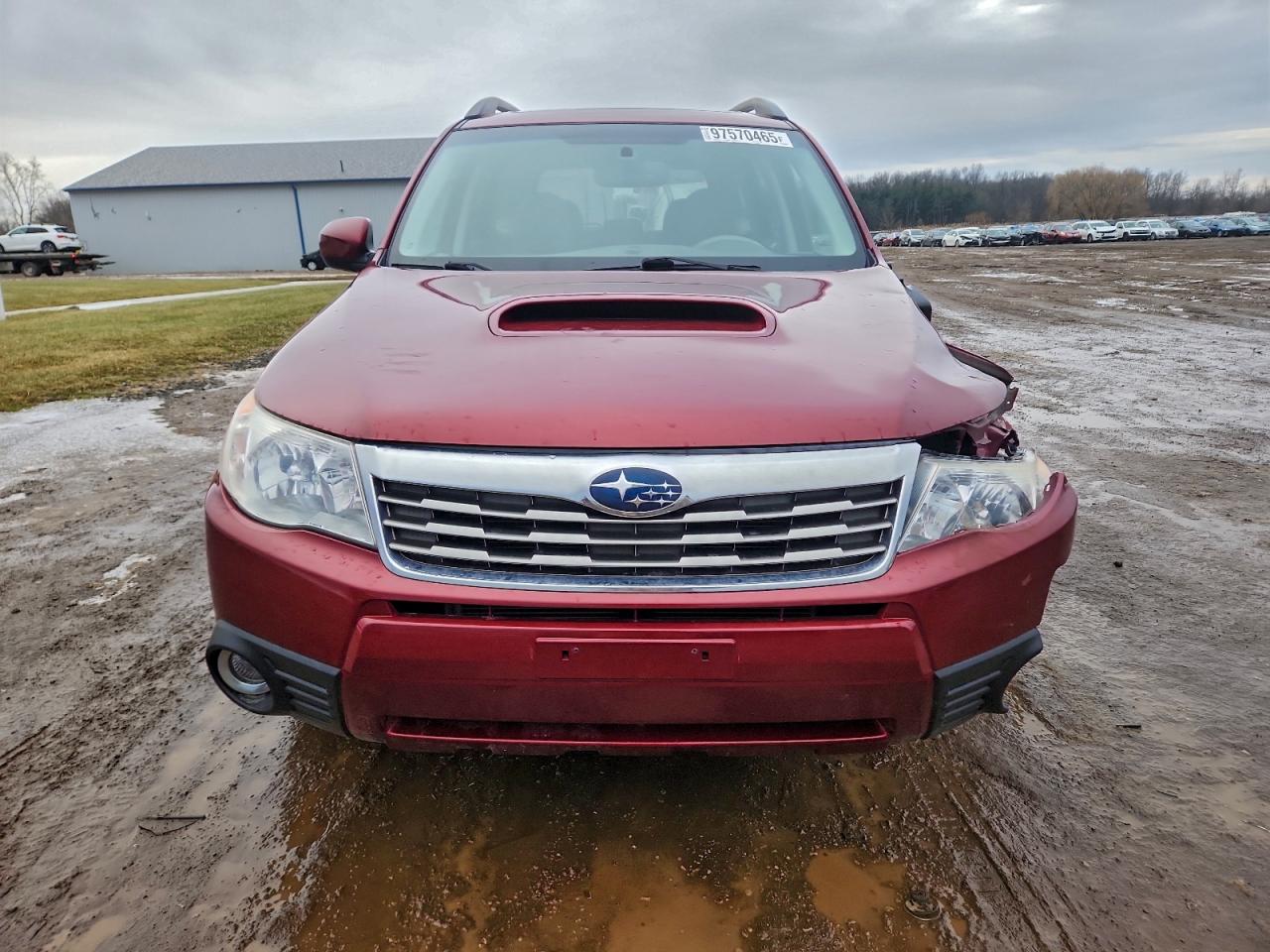 2010 Subaru Forester 2.5xt Limited Red vin: JF2SH6FC8AH802600