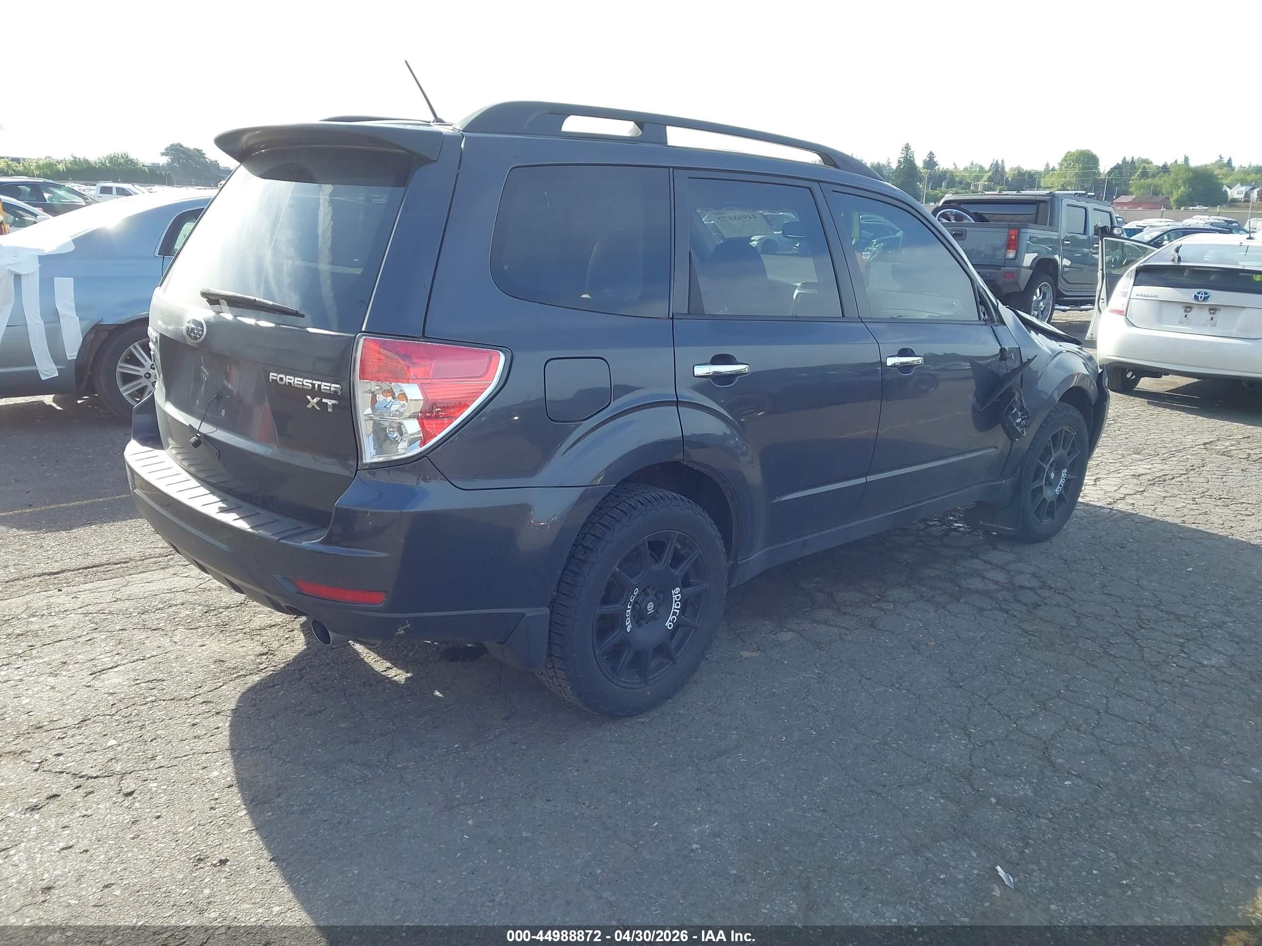 2010 Subaru Forester 2.5xt Limited Black vin: JF2SH6FC8AH900378