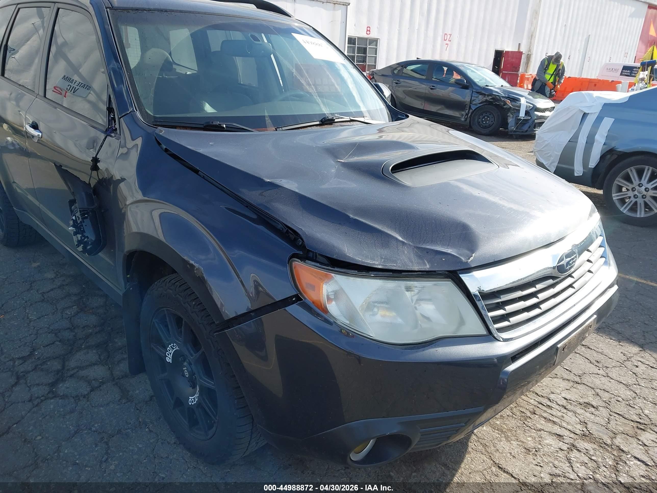2010 Subaru Forester 2.5xt Limited Black vin: JF2SH6FC8AH900378