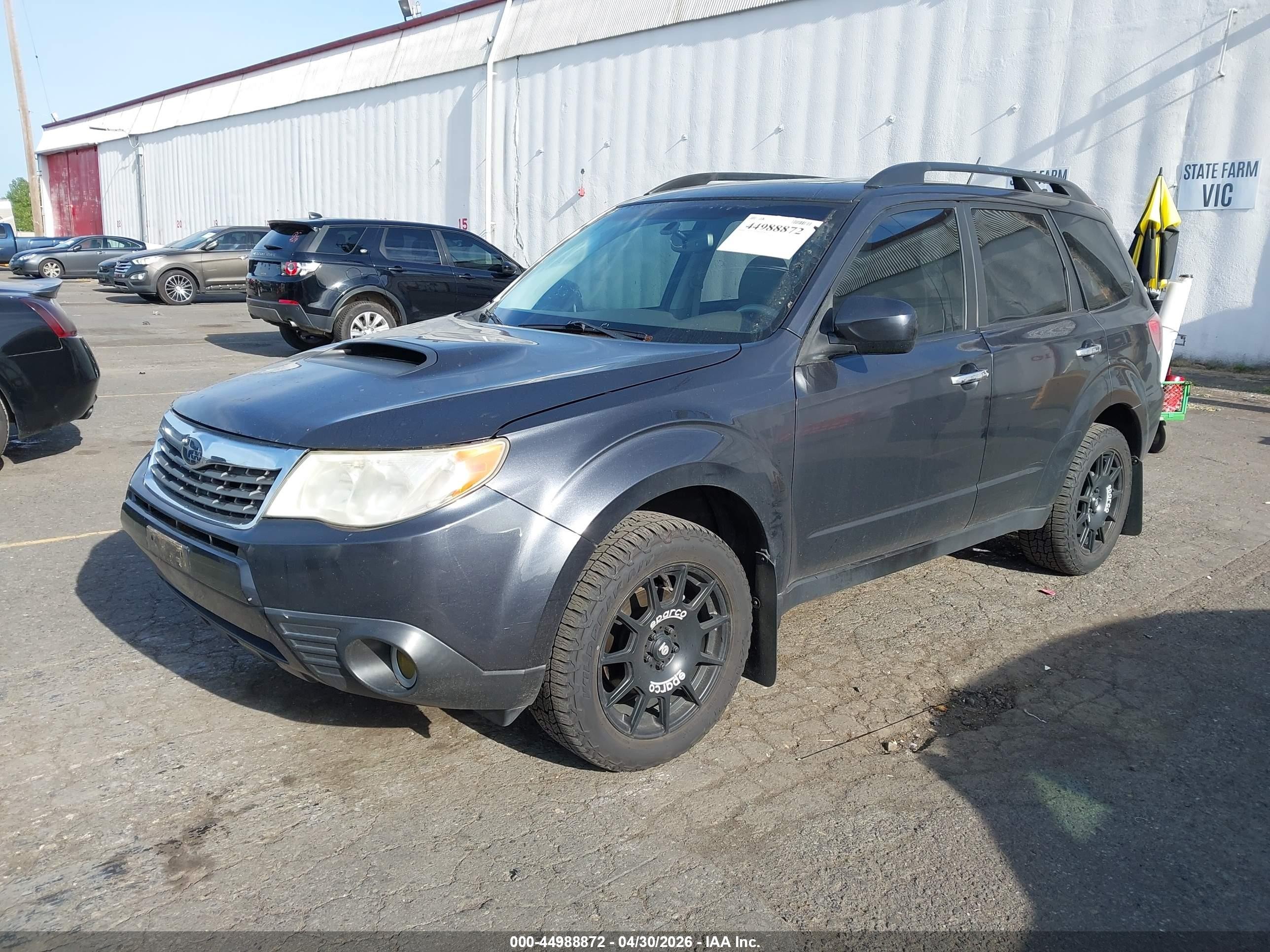2010 Subaru Forester 2.5xt Limited Black vin: JF2SH6FC8AH900378