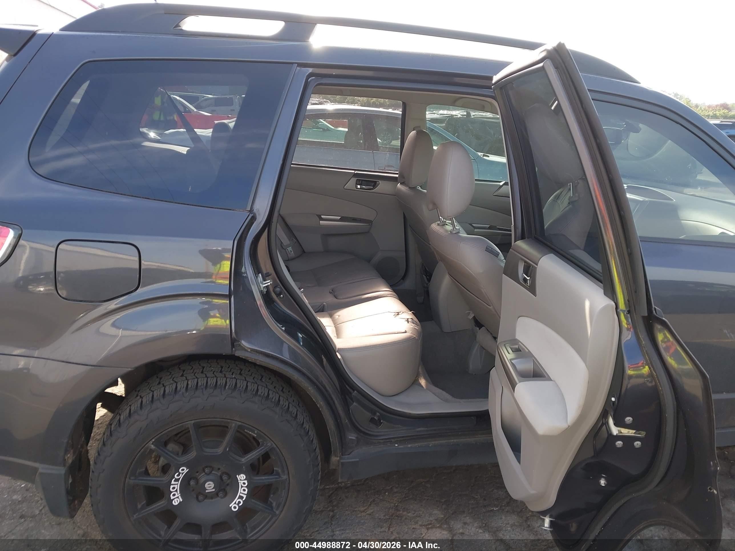 2010 Subaru Forester 2.5xt Limited Black vin: JF2SH6FC8AH900378