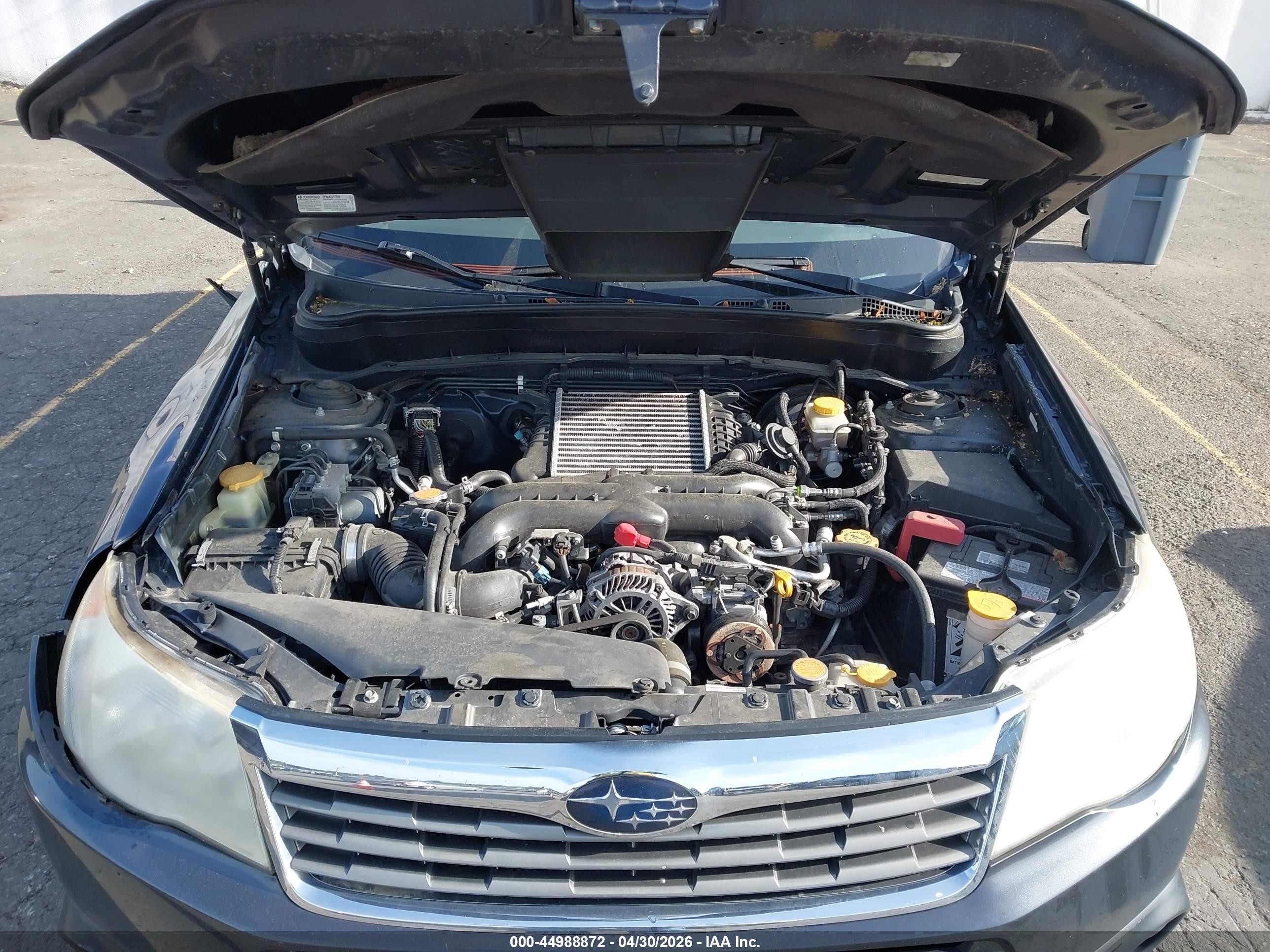 2010 Subaru Forester 2.5xt Limited Black vin: JF2SH6FC8AH900378