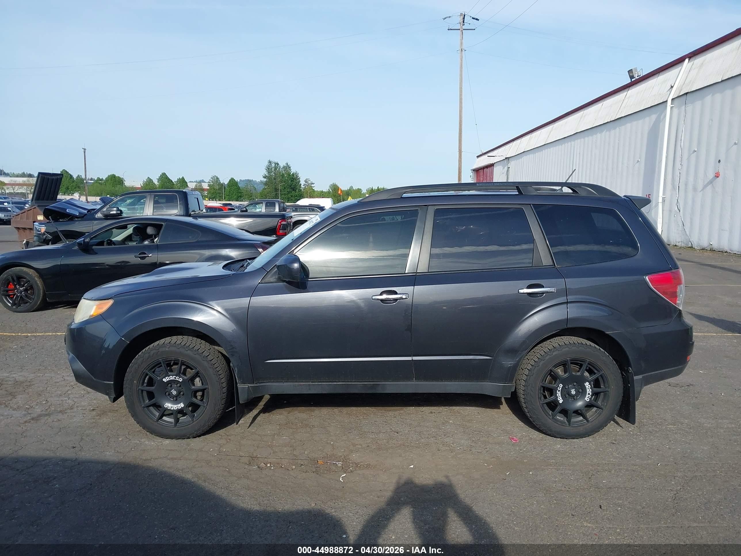 2010 Subaru Forester 2.5xt Limited Black vin: JF2SH6FC8AH900378