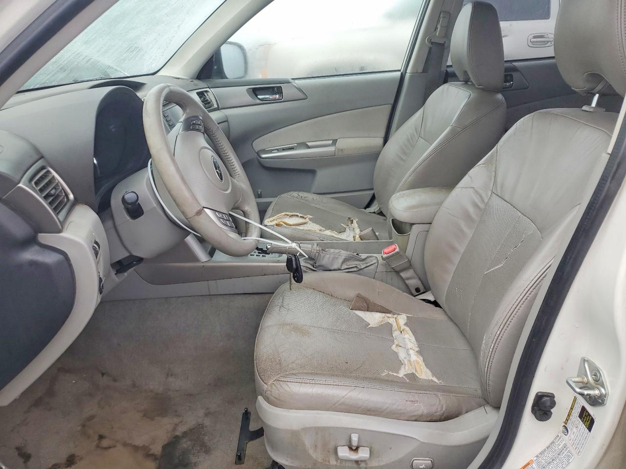 2010 Subaru Forester 2.5xt Limited White vin: JF2SH6FC9AH737501