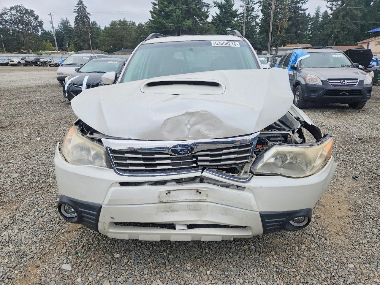 2010 Subaru Forester 2.5xt Limited White vin: JF2SH6FC9AH766402