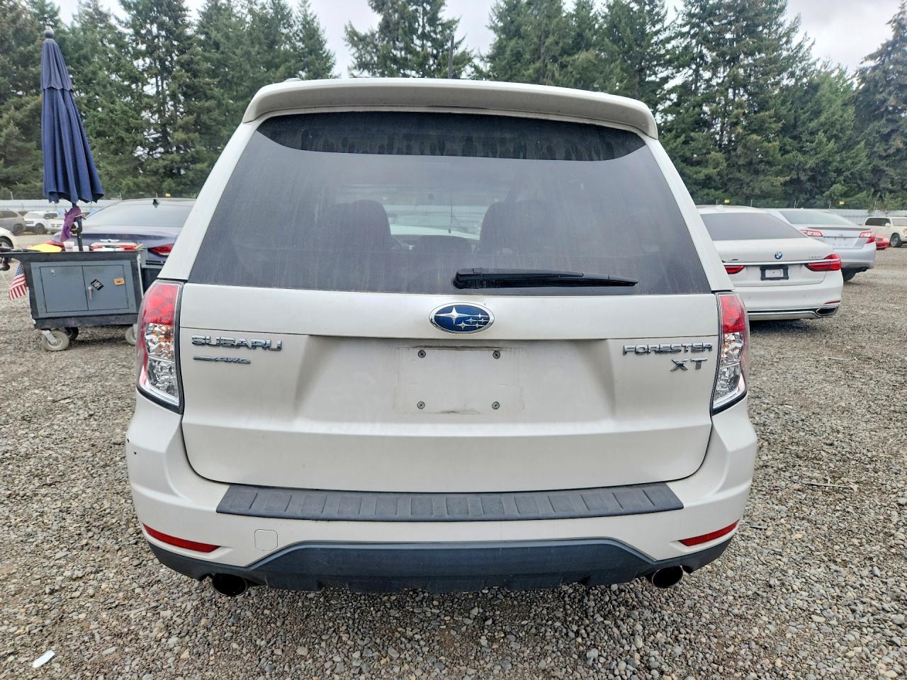 2010 Subaru Forester 2.5xt Limited White vin: JF2SH6FC9AH766402