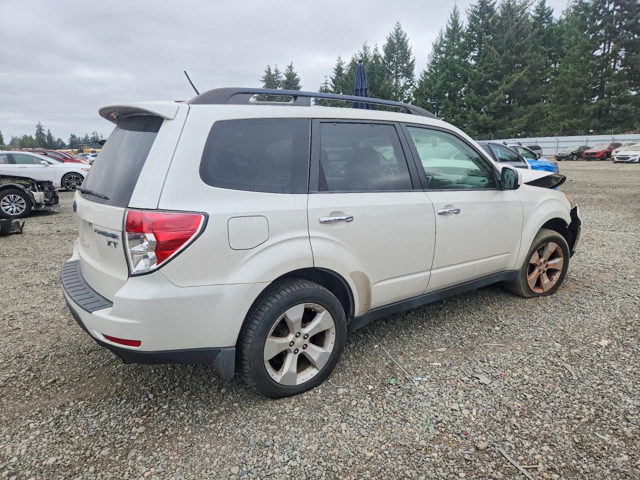 2010 Subaru Forester 2.5xt Limited White vin: JF2SH6FC9AH766402