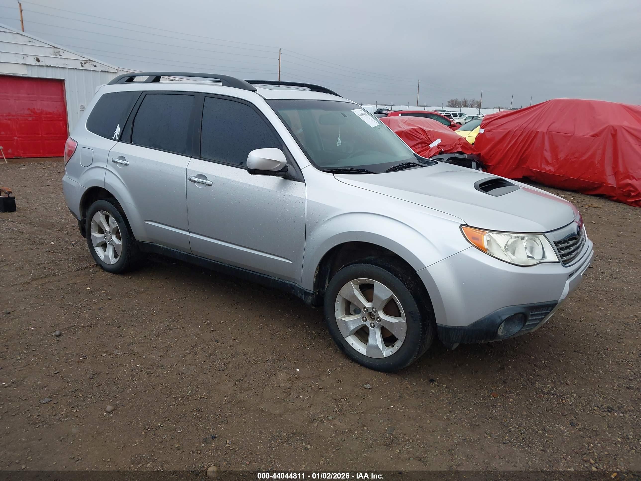 2010 Subaru Forester 2.5xt Limited Silver vin: JF2SH6FC9AH768036