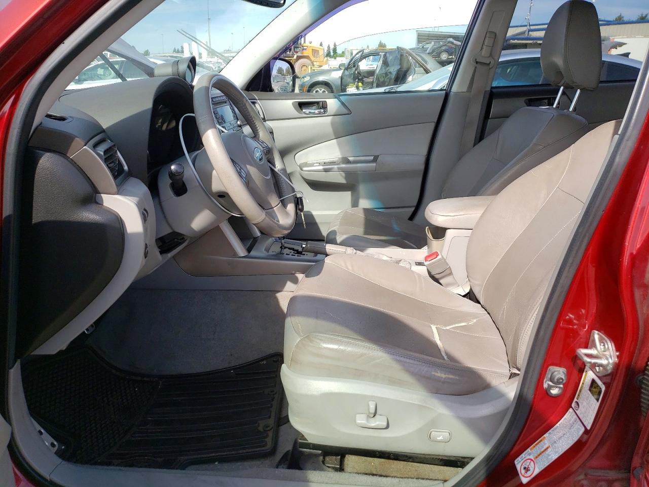 2010 Subaru Forester 2.5xt Limited Maroon vin: JF2SH6FCXAH720402